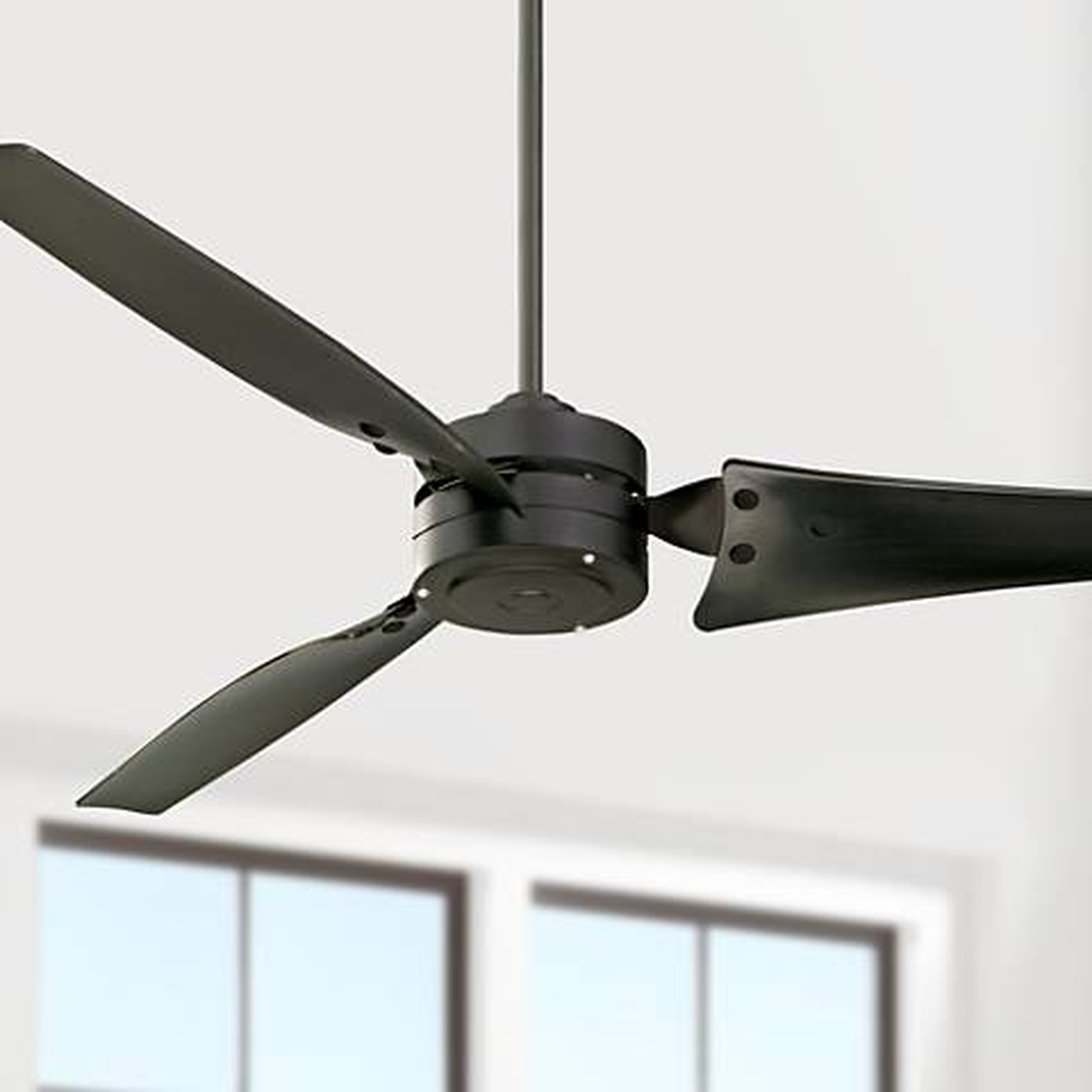 60" Emerson Loft Barbeque Black Ceiling Fan - Lamps Plus