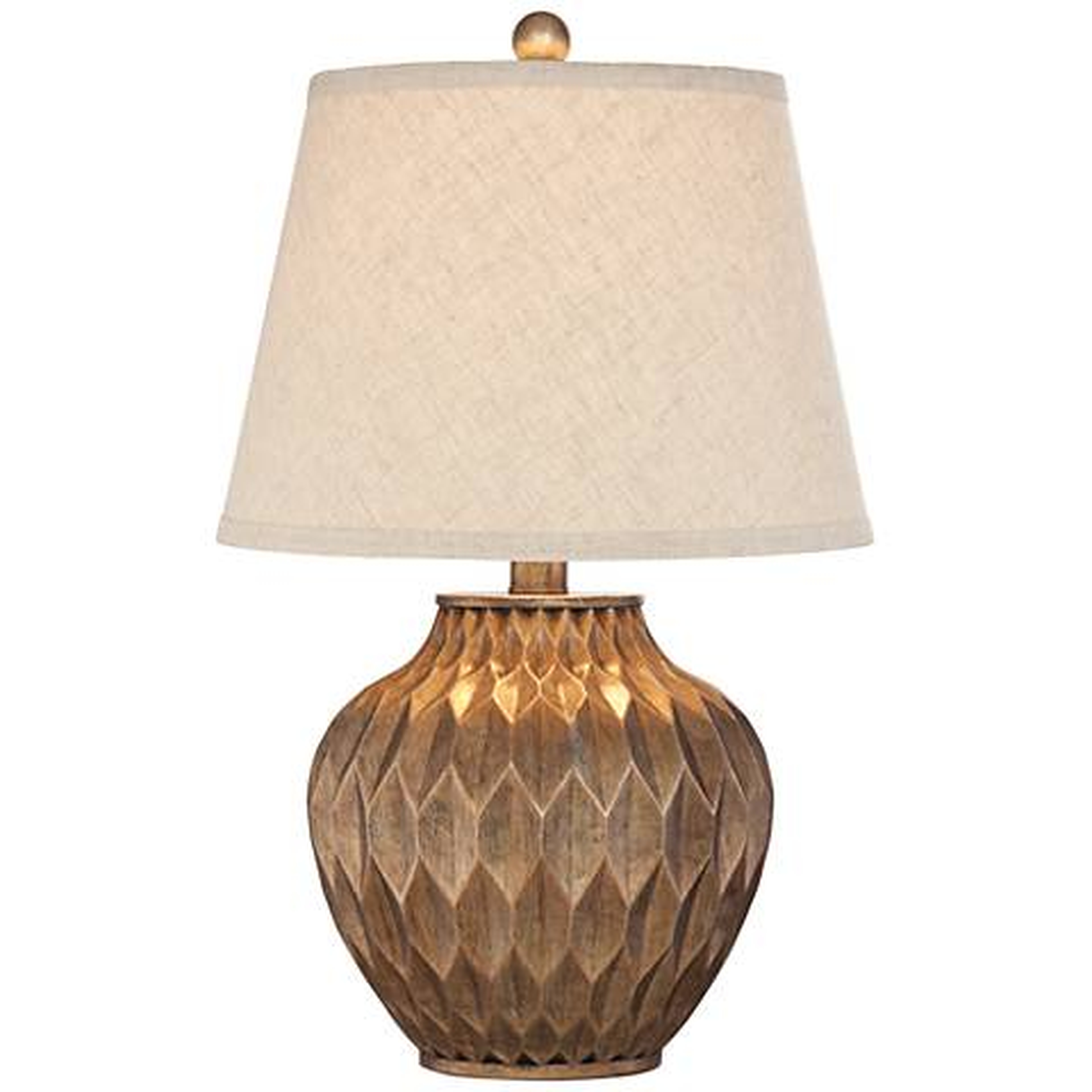 360 Lighting Buckhead 22" High Bronze Accent Urn Table Lamp - Lamps Plus