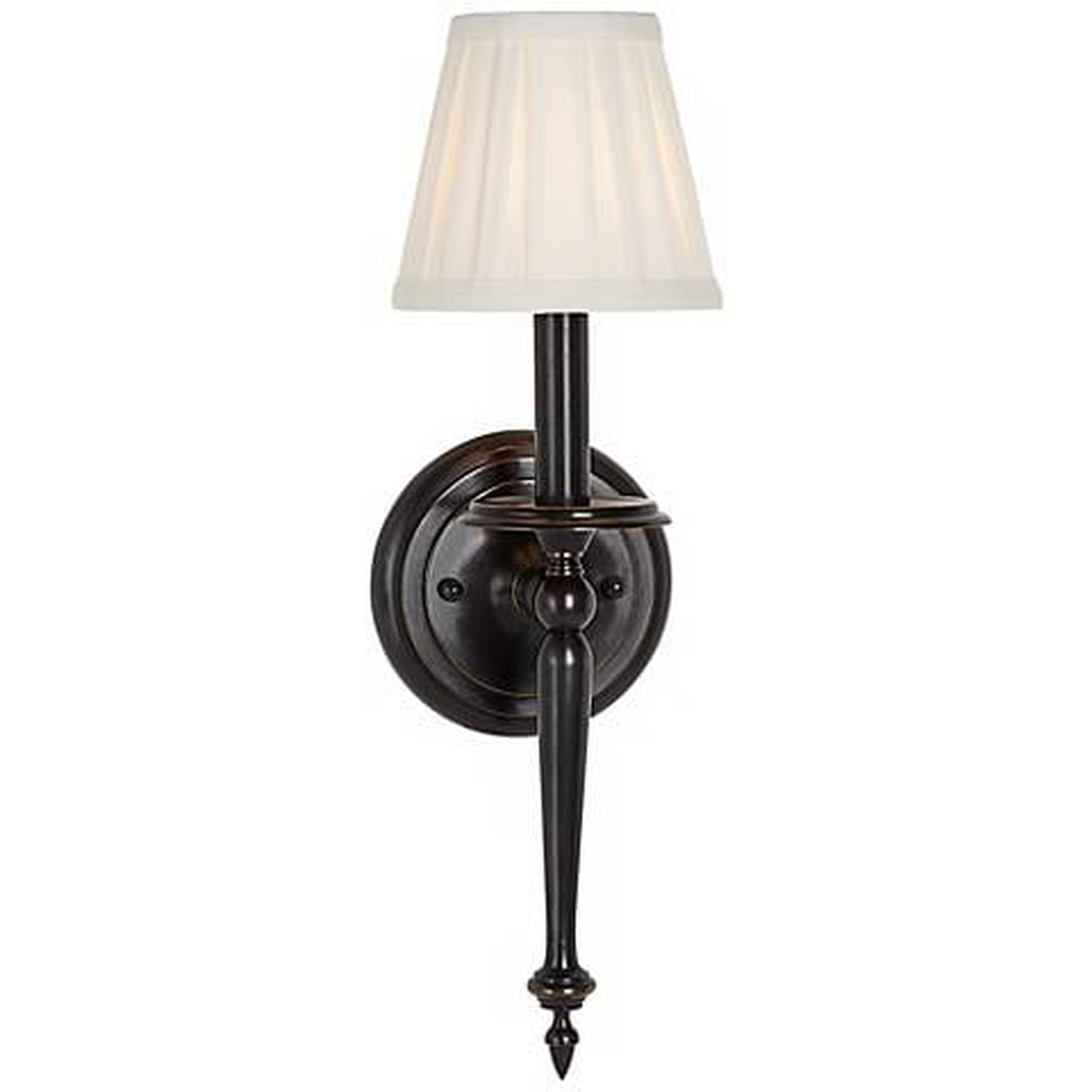 Hudson Valley Jefferson Wall Sconce, Old Bronze, 17" - Lamps Plus