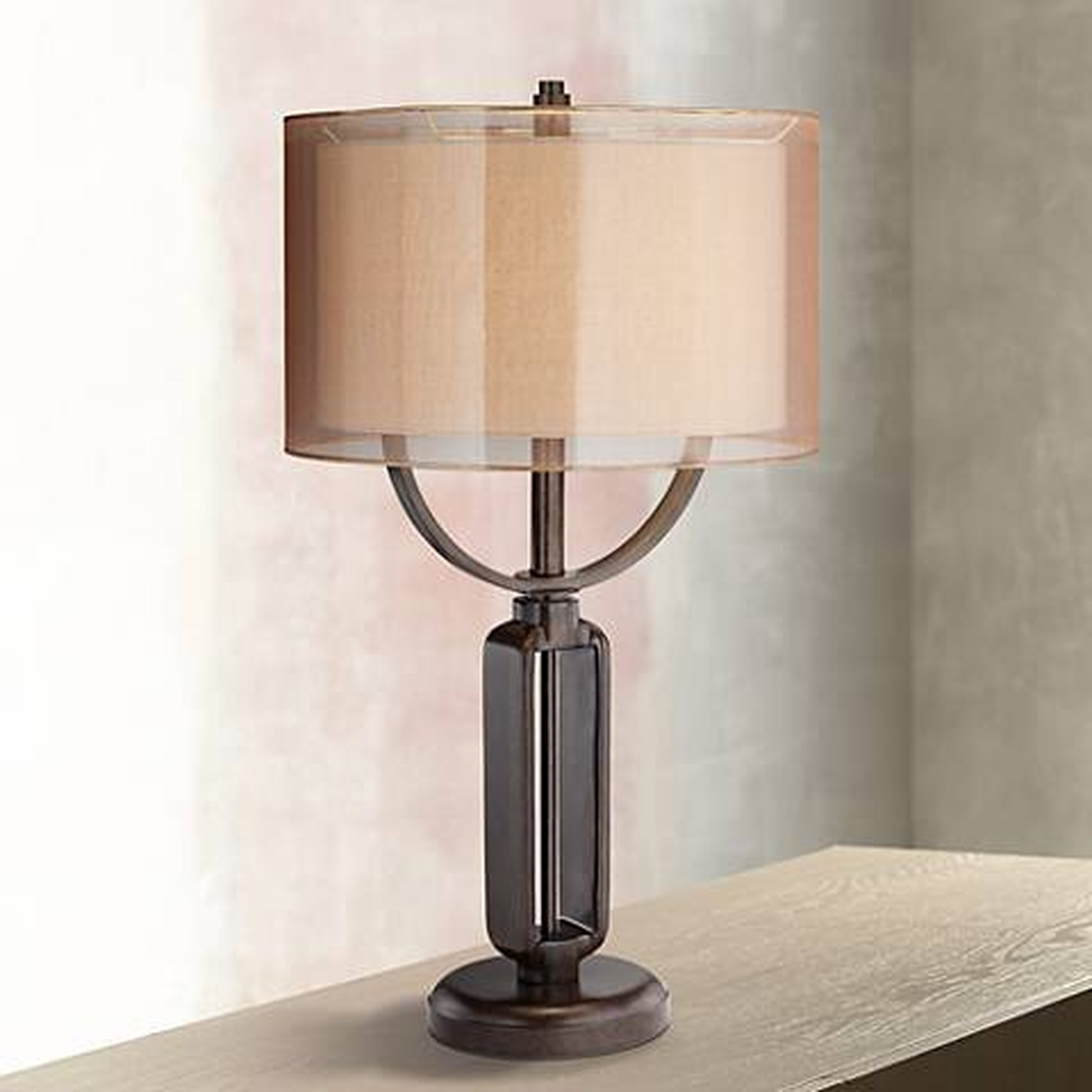 Franklin Iron Works Monroe Industrial Table Lamp - Lamps Plus