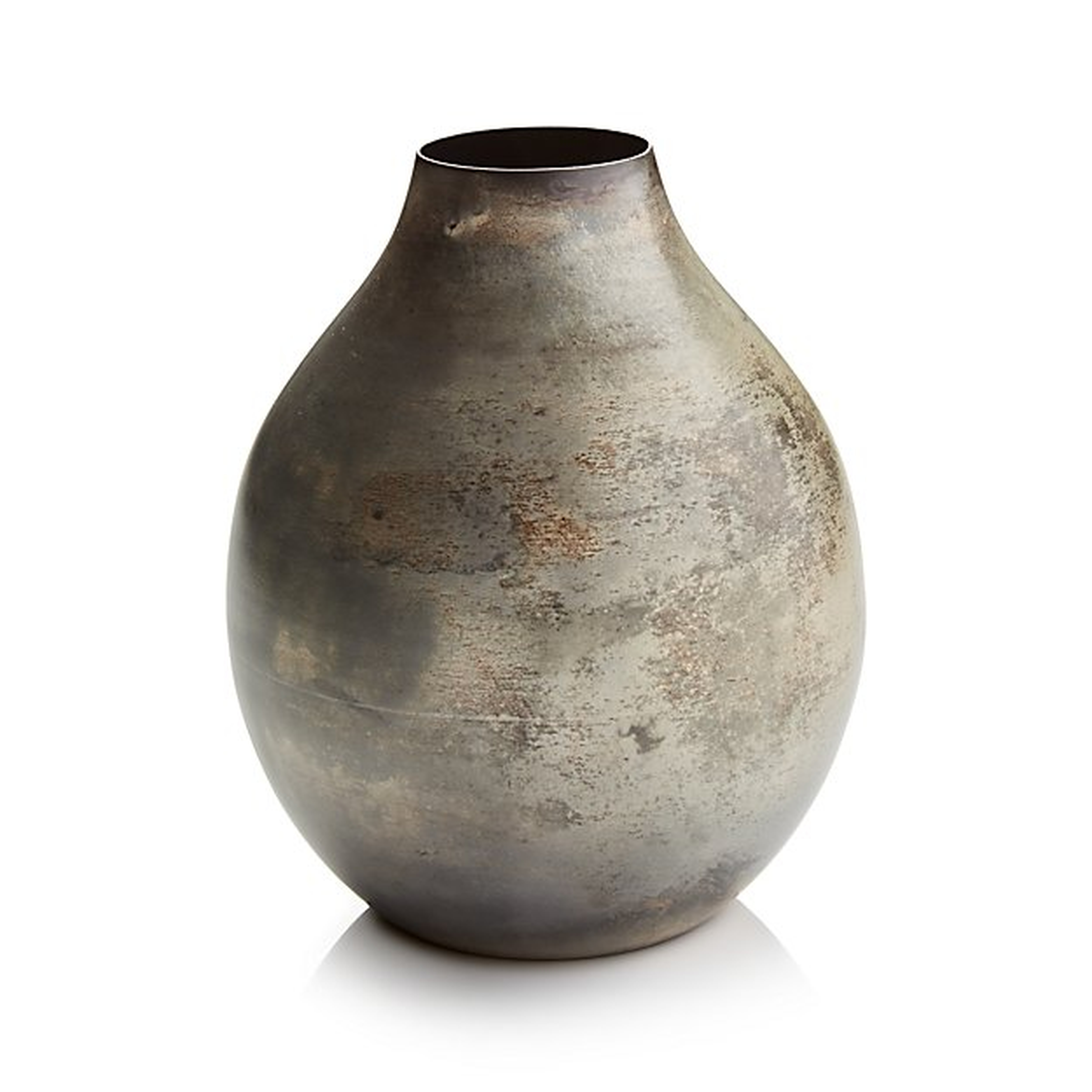 Bringham Metal Vases- Medium - Crate and Barrel