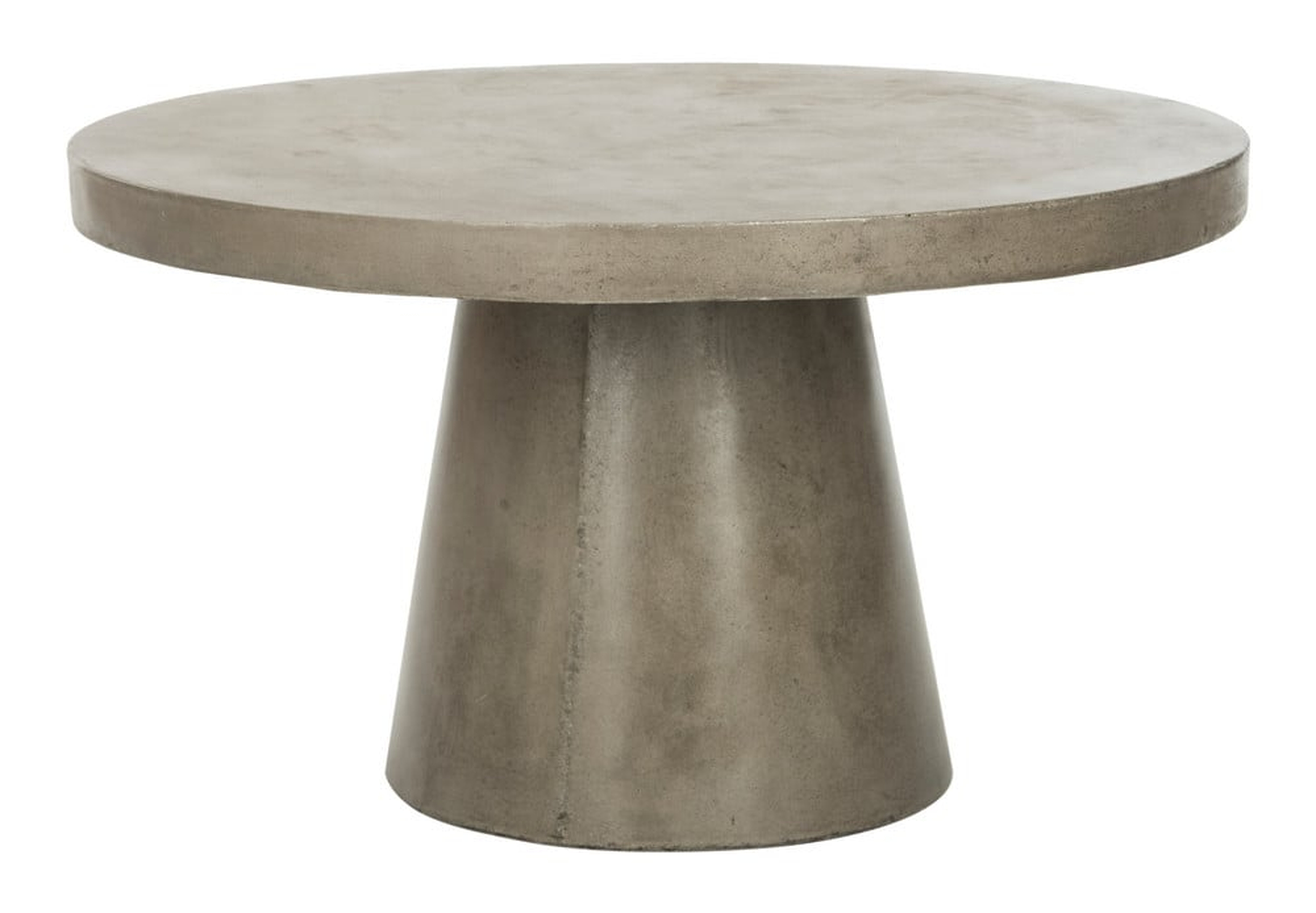 Delfia Modern Concrete Round Coffee Table - Arlo Home