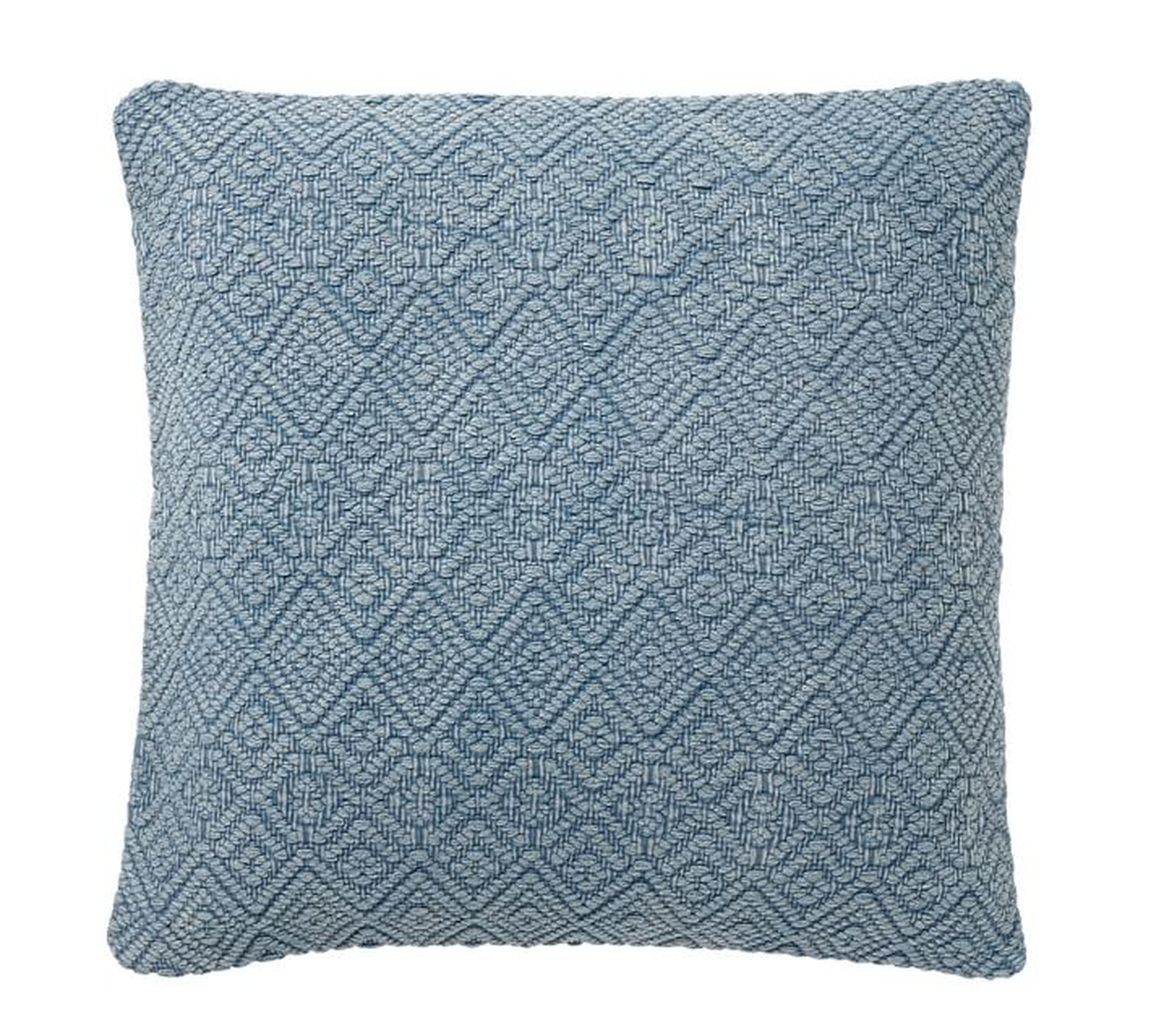WASHED DIAMOND PILLOW COVER - Pottery Barn