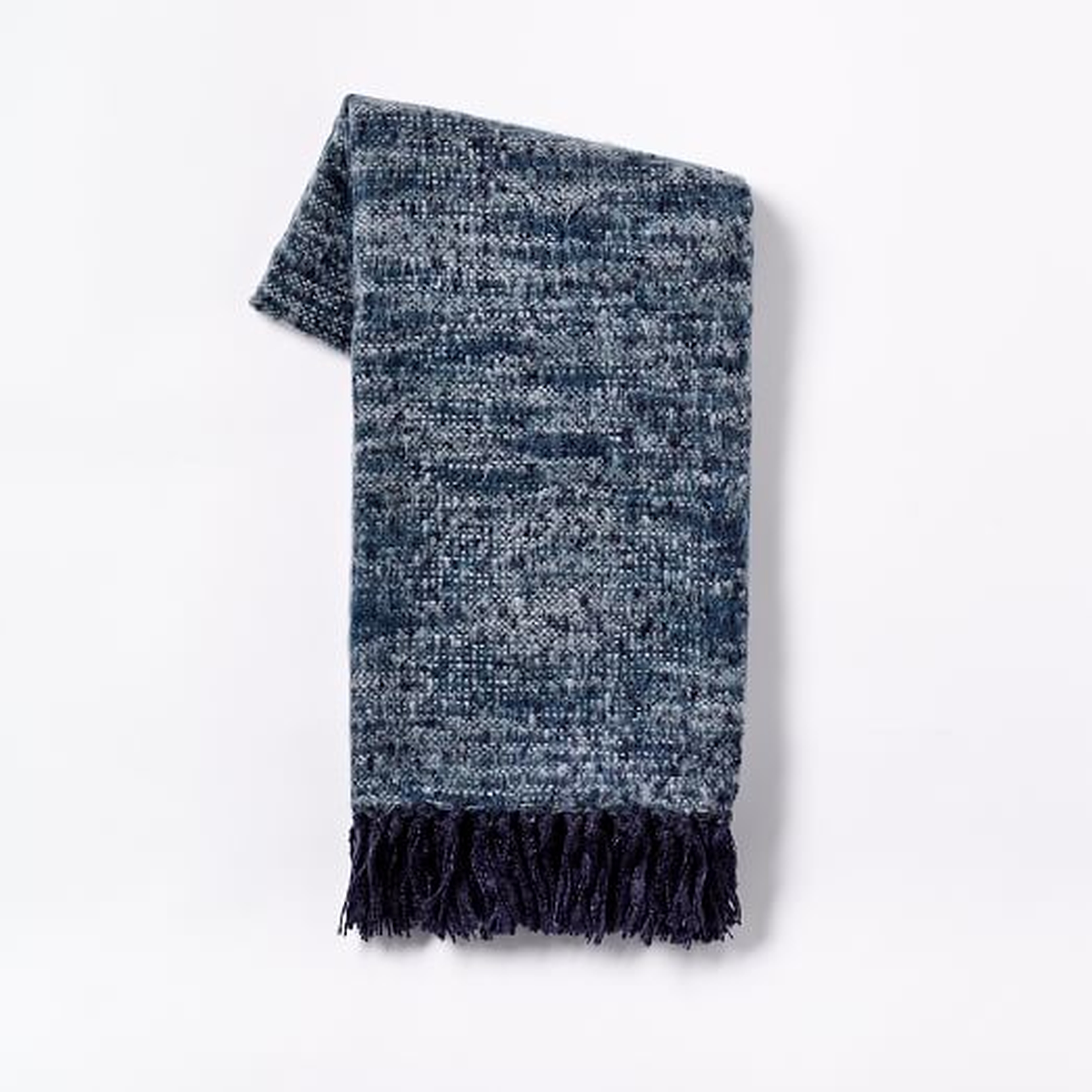 Coziest Throw - Space-Dyed nightshade - West Elm