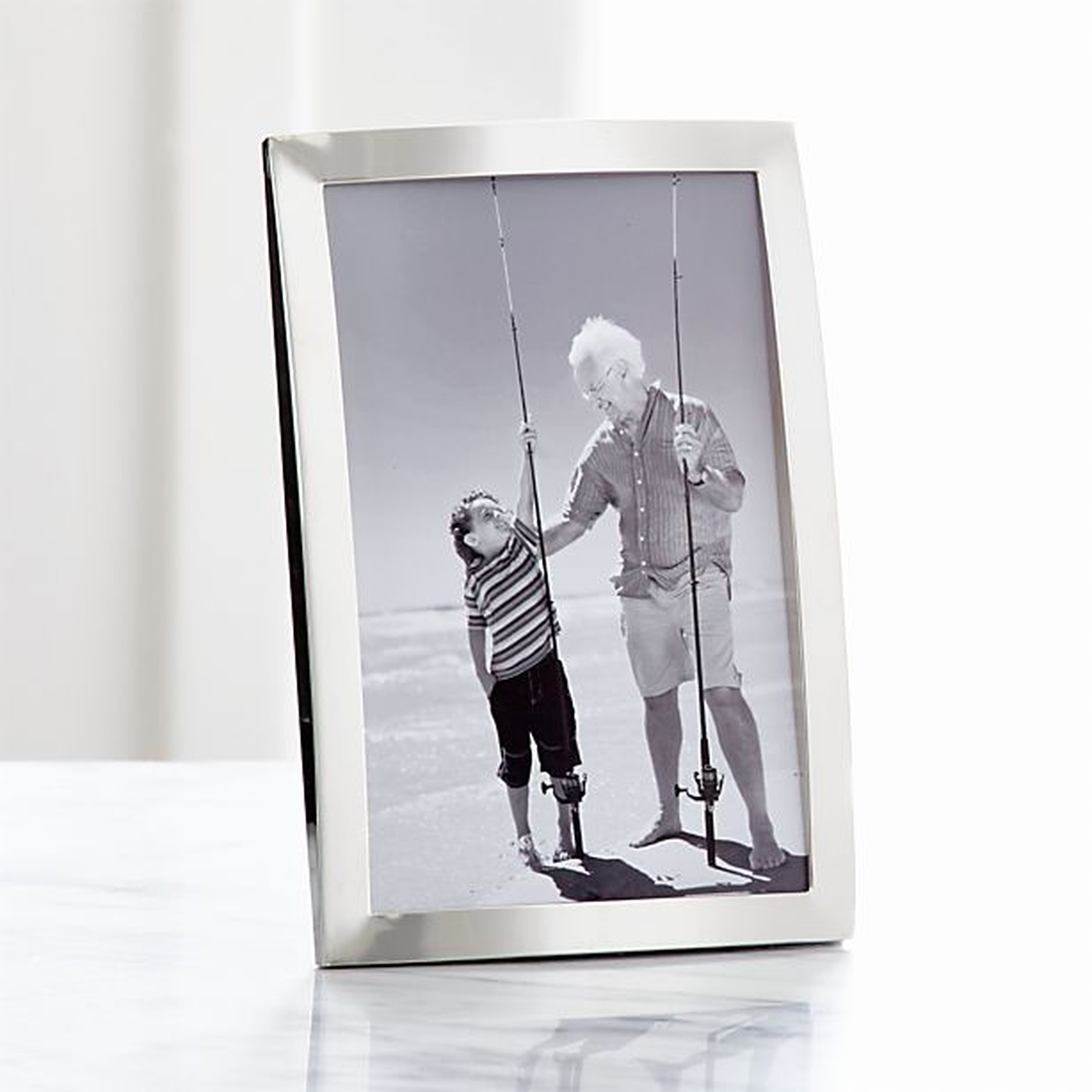 Eliza Silver 8x10 Picture Frame - Crate and Barrel