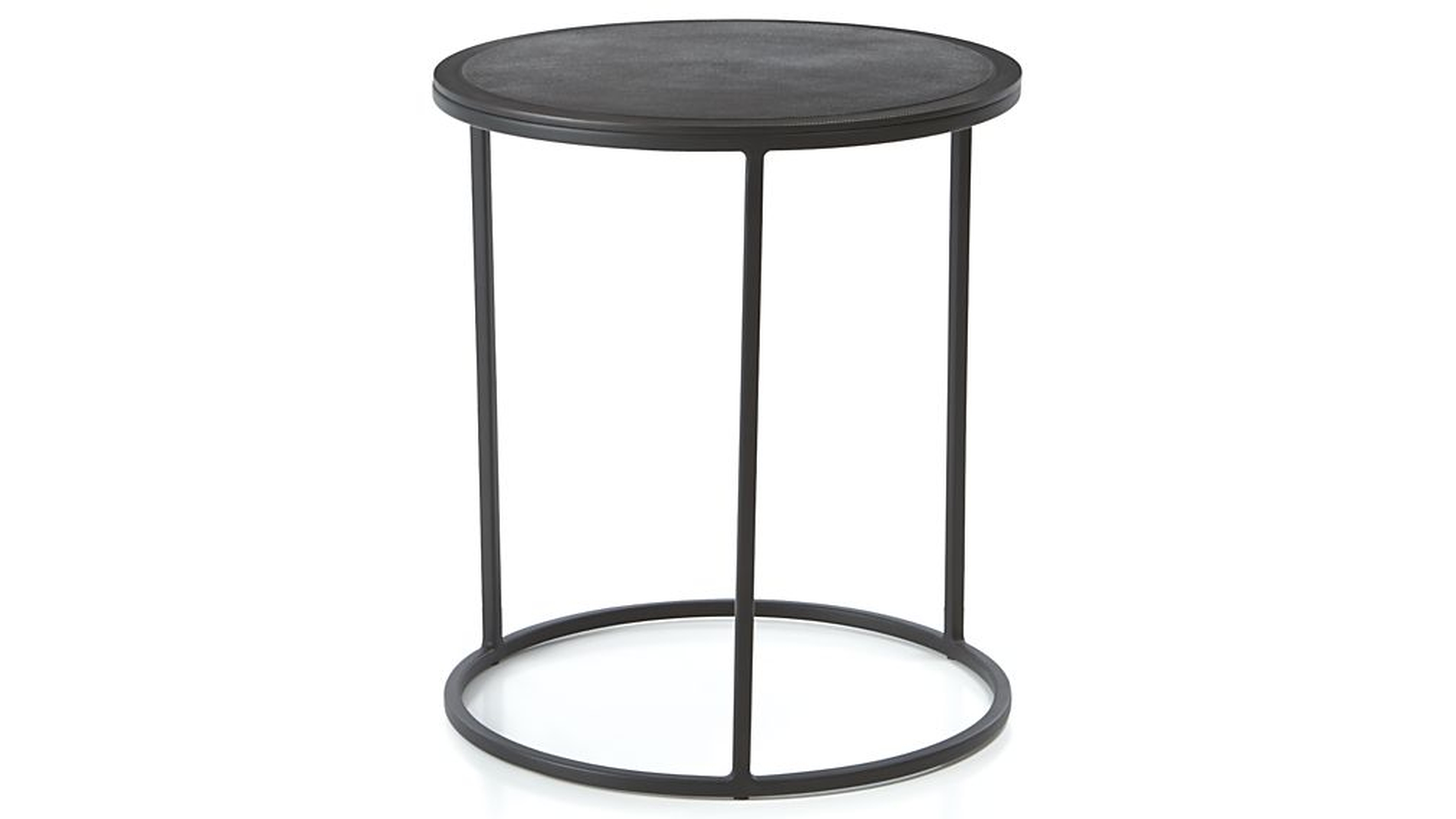 Knurl Small Accent Table - Crate and Barrel