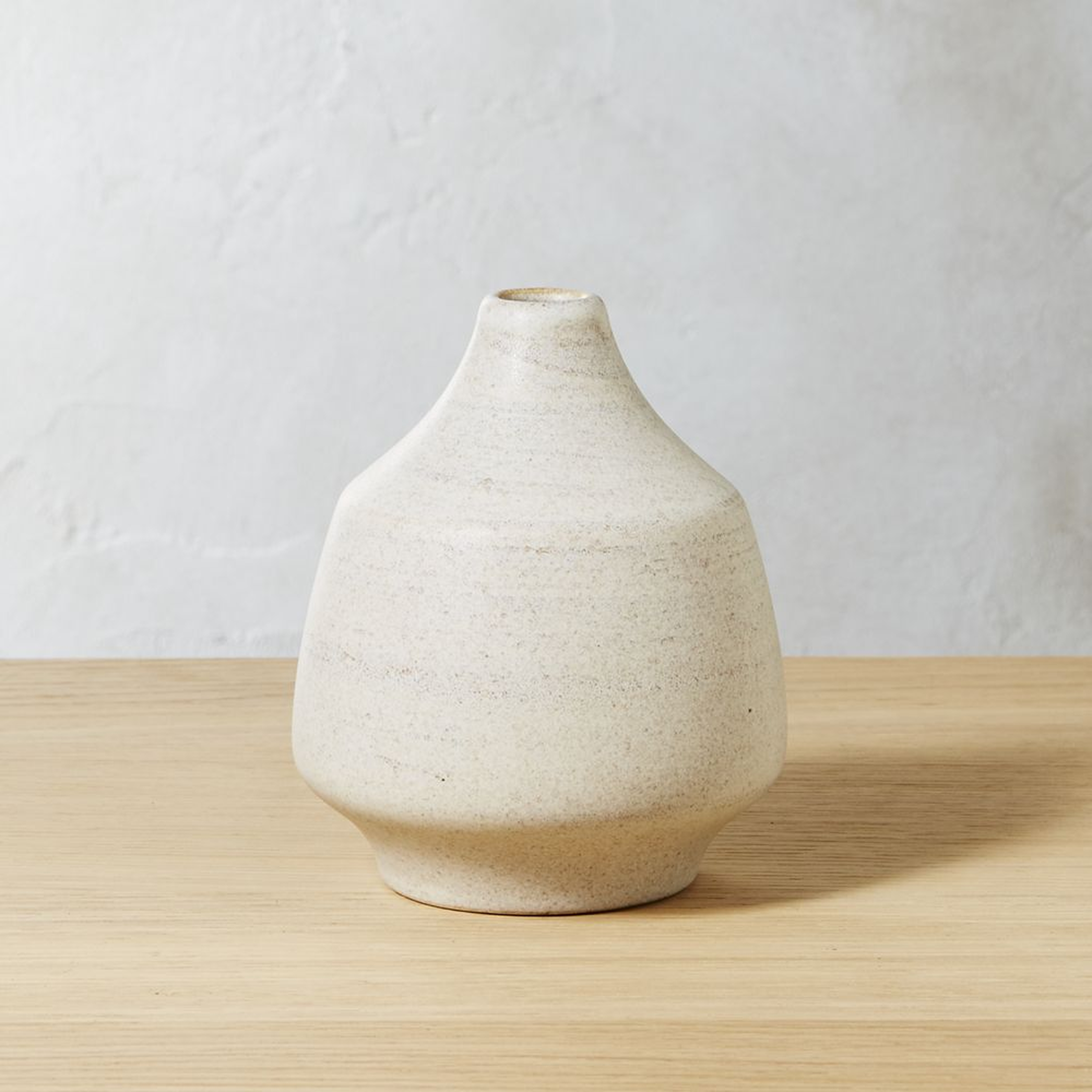 Lunar Ivory Vase - CB2