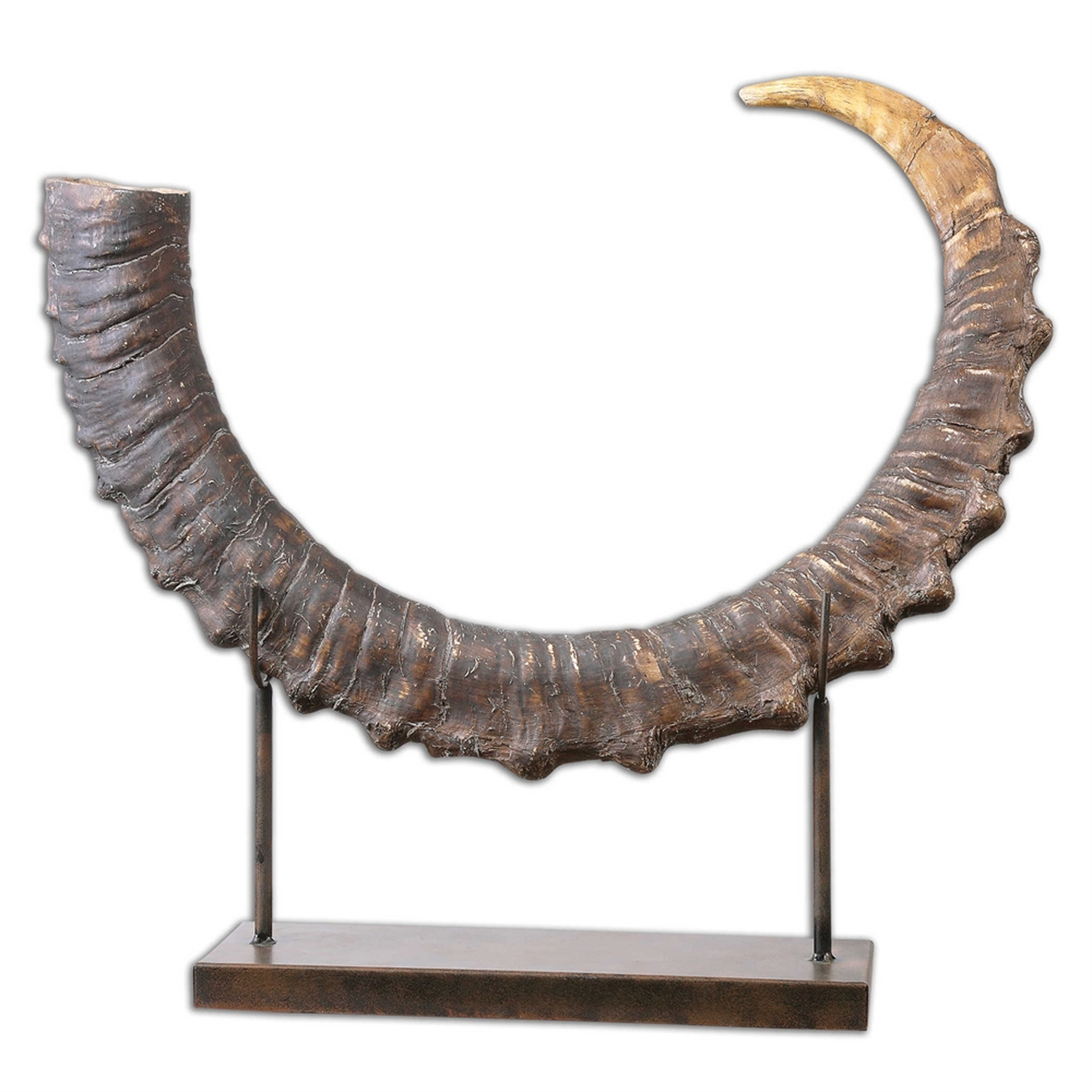 Sable Antelope Horn, Sculpture - Hudsonhill Foundry