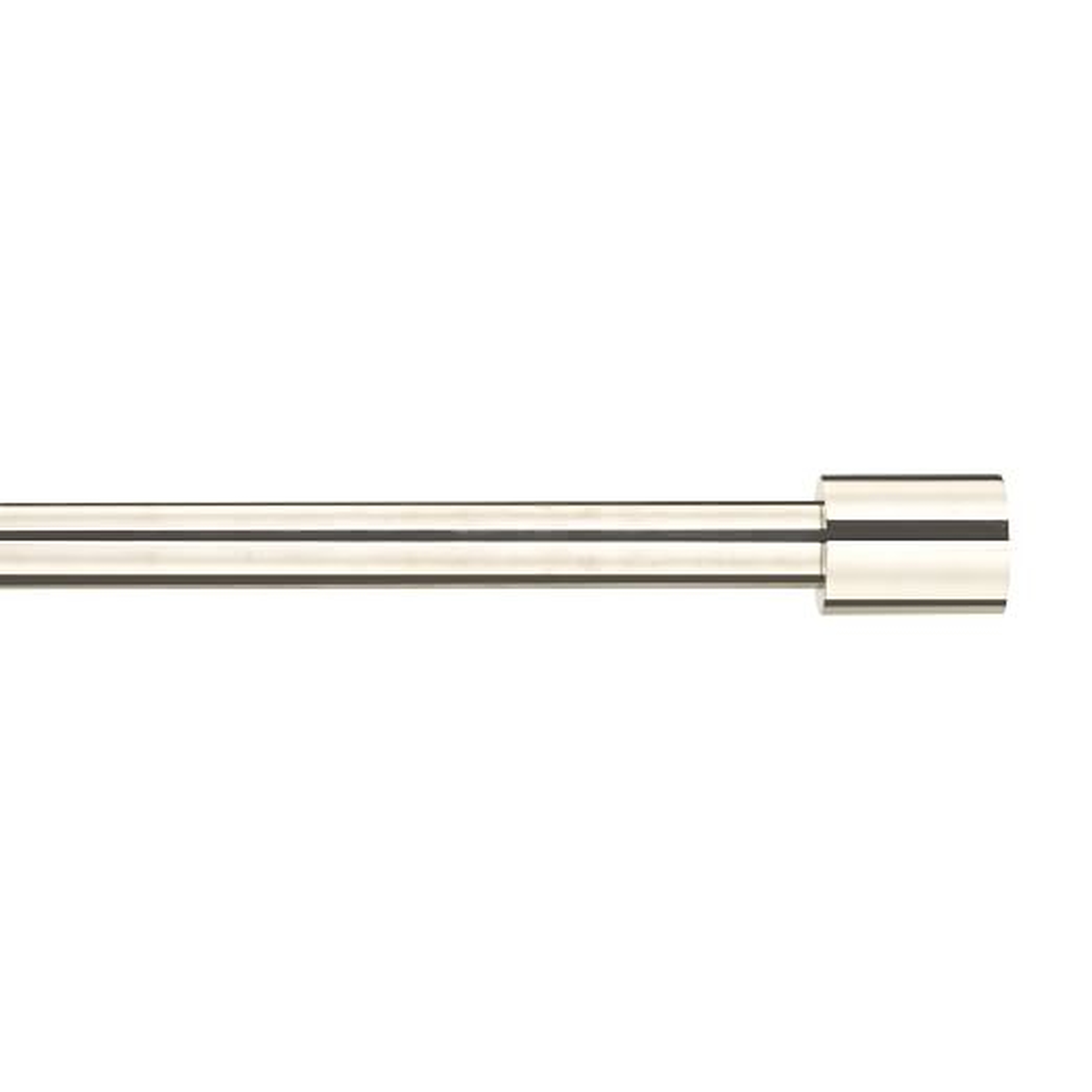 Oversized Adjustable Metal Rod - Polished Nickel - West Elm