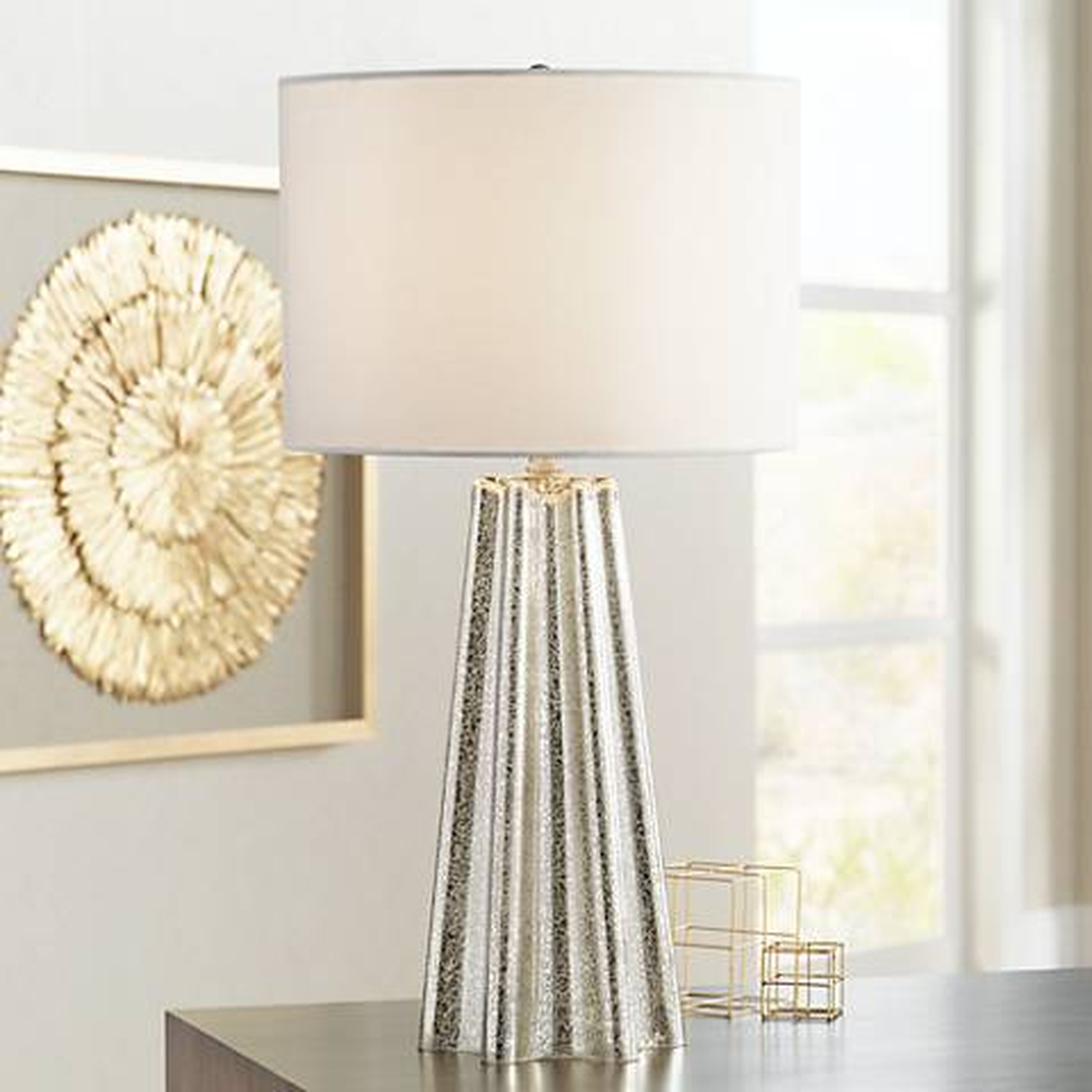 Colter Mercury Glass Table Lamp - Lamps Plus