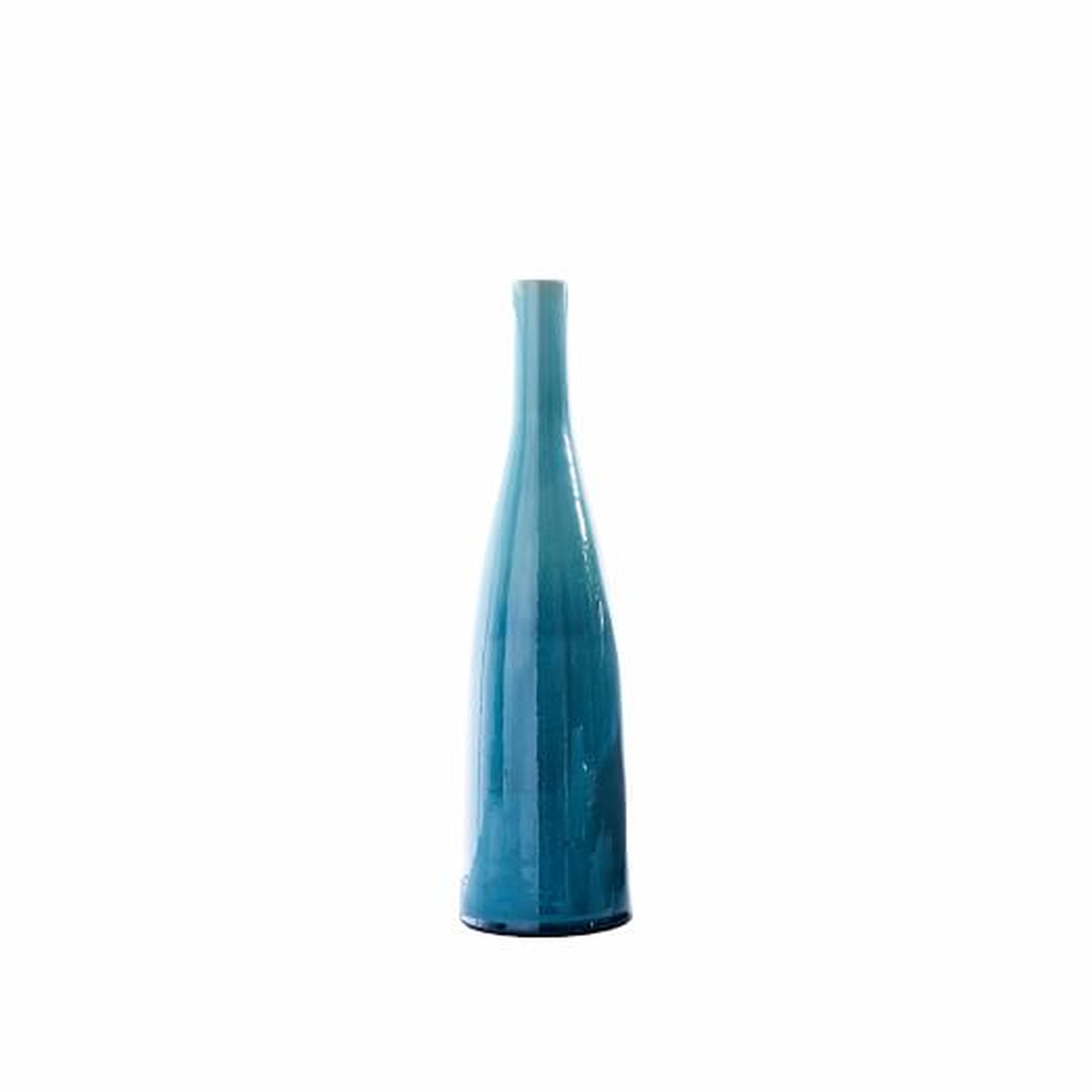 Reactive Glaze Vases - Turquoise - Medium - West Elm