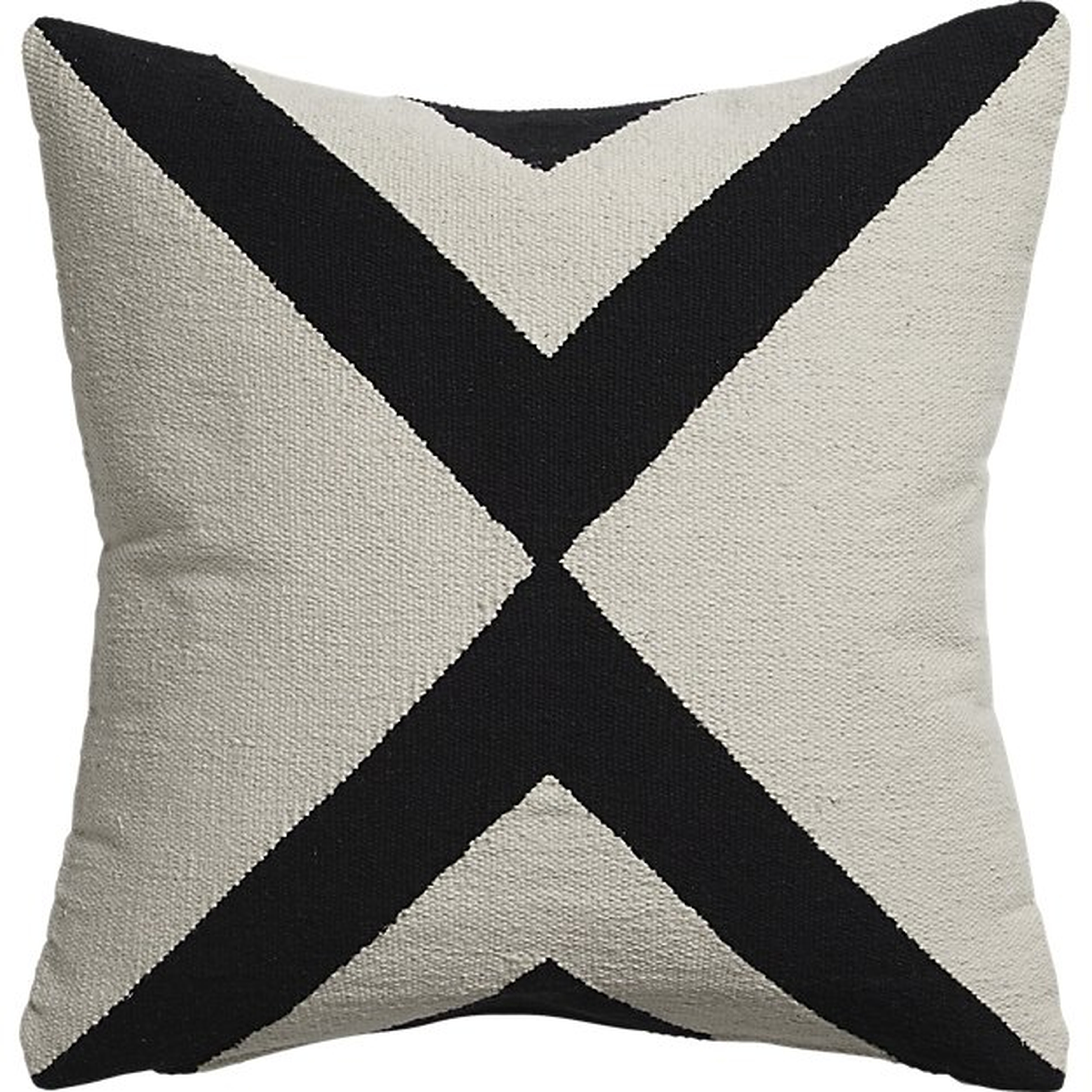23" xbase pillow with feather-down insert - CB2
