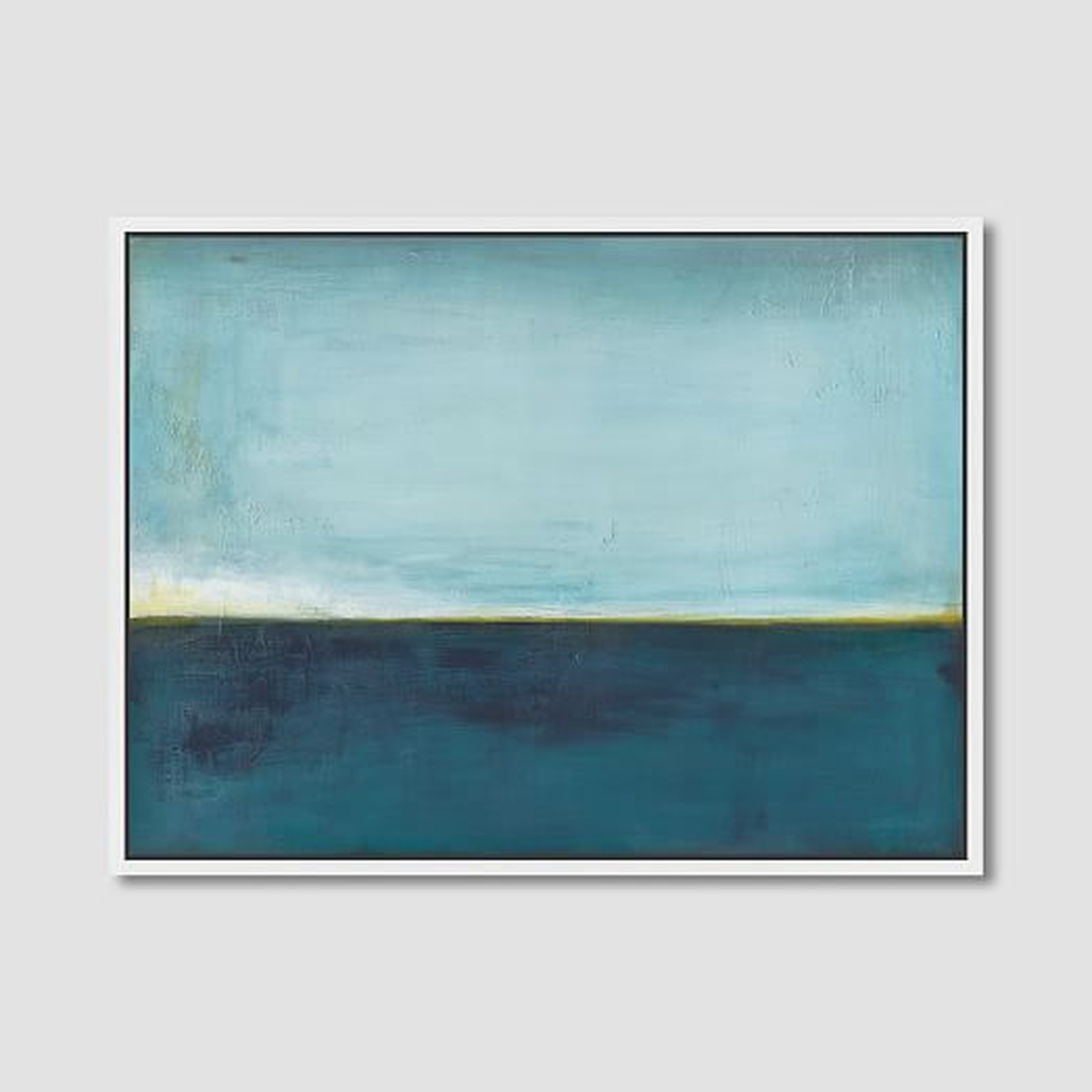 Framed Print - Blue Horizon - West Elm
