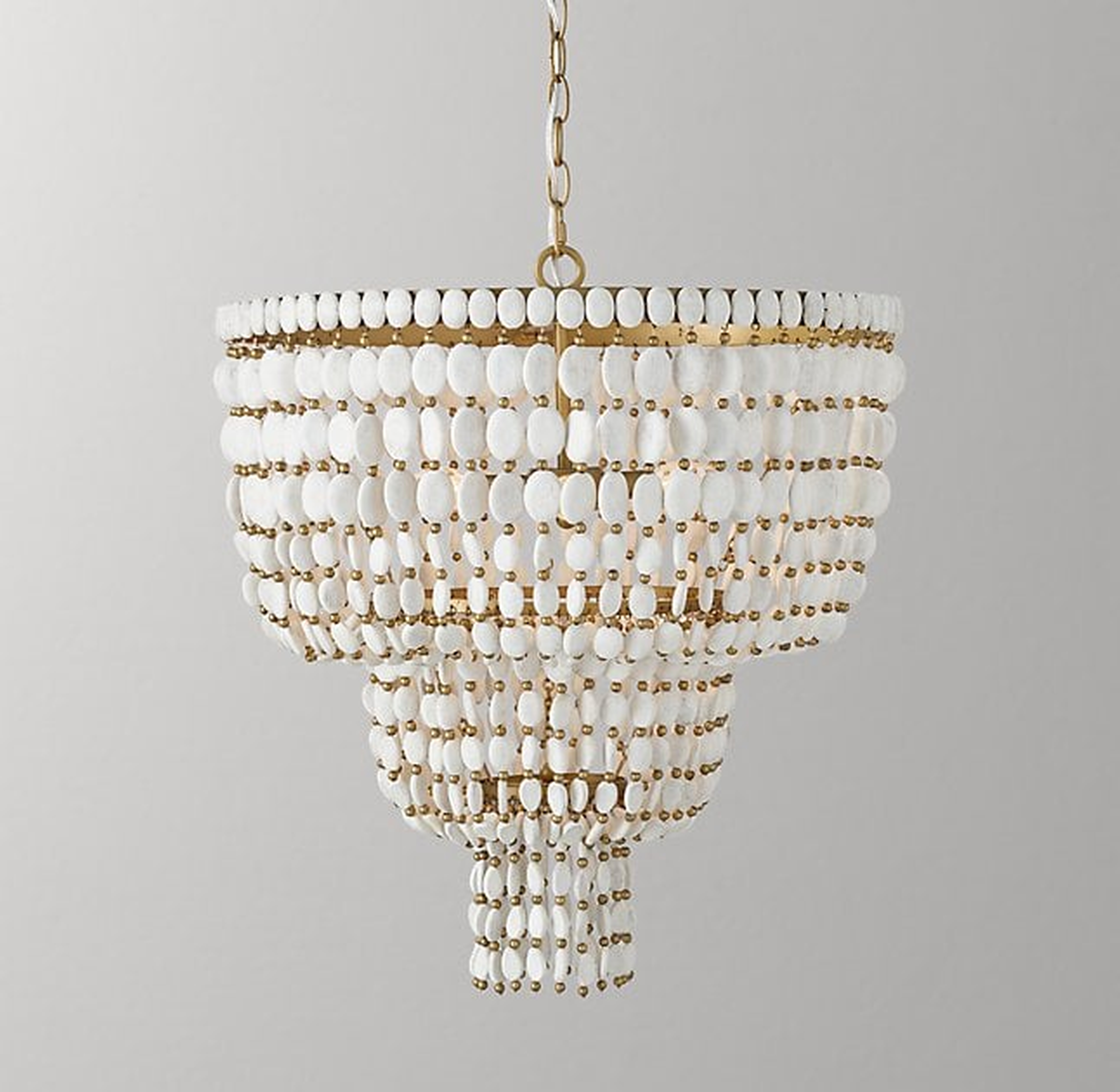 Remi Large Pendant- White - RH