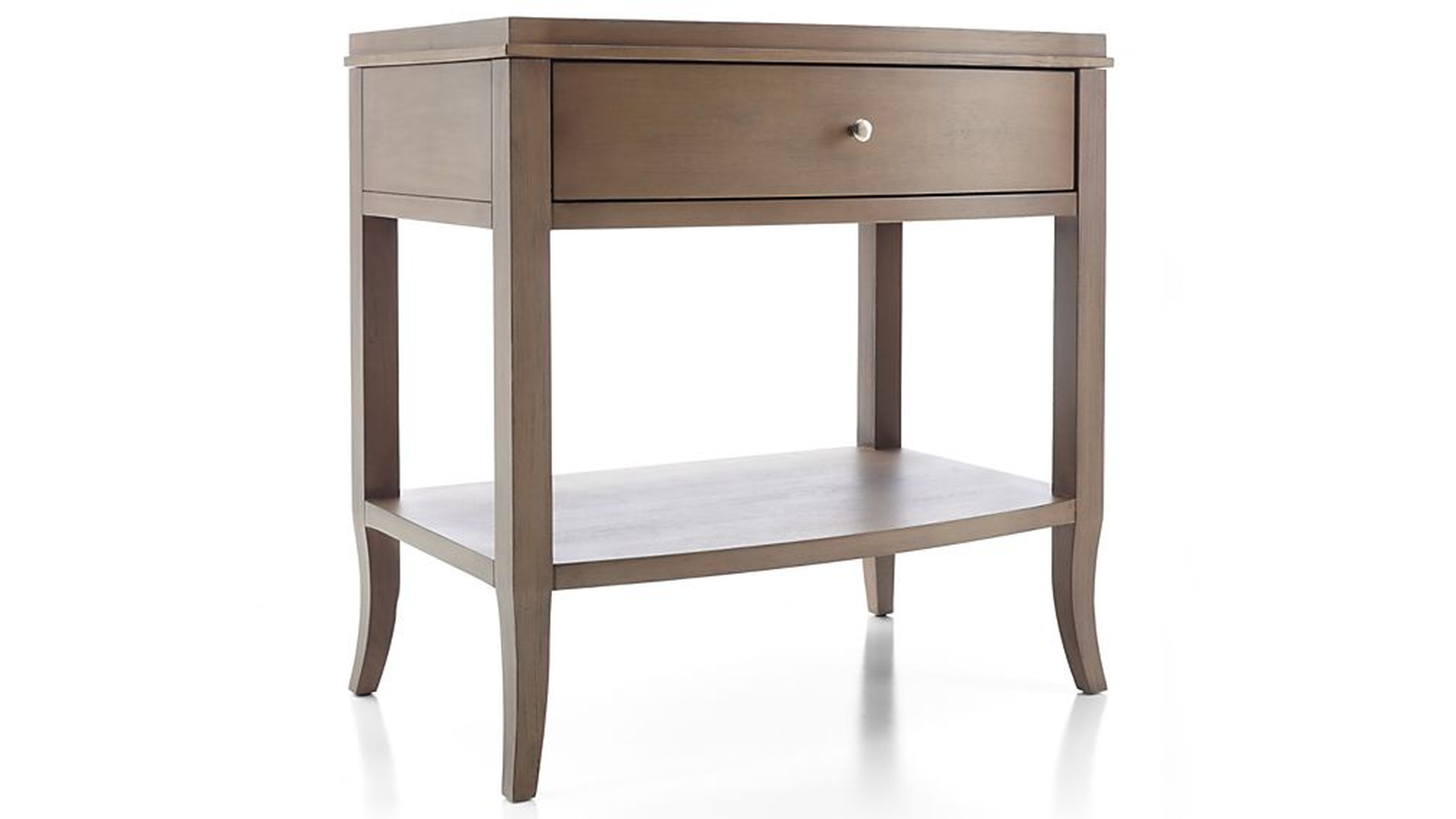 Colette Driftwood Nightstand - Crate and Barrel