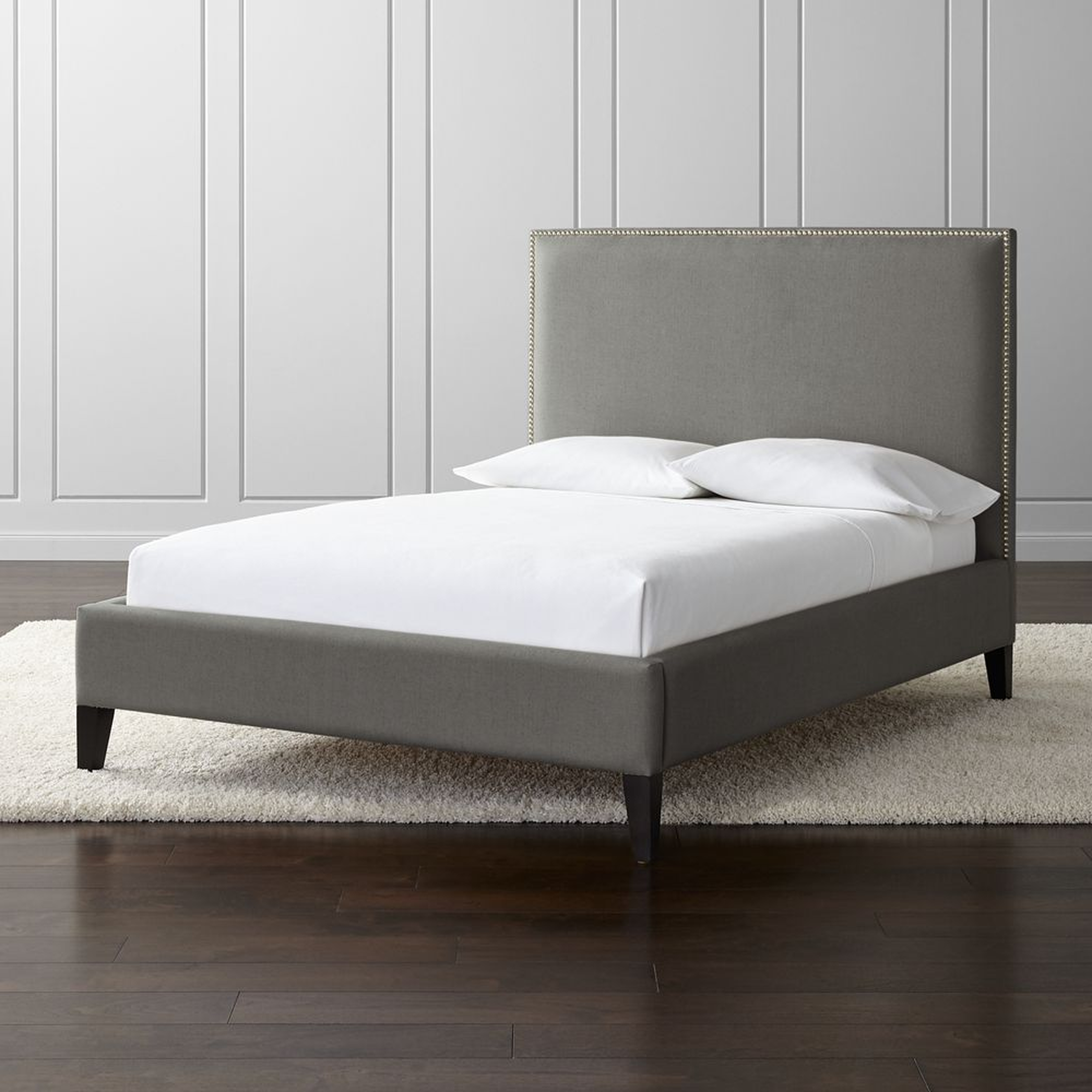 Cole Full Upholstered Bed - Crate and Barrel