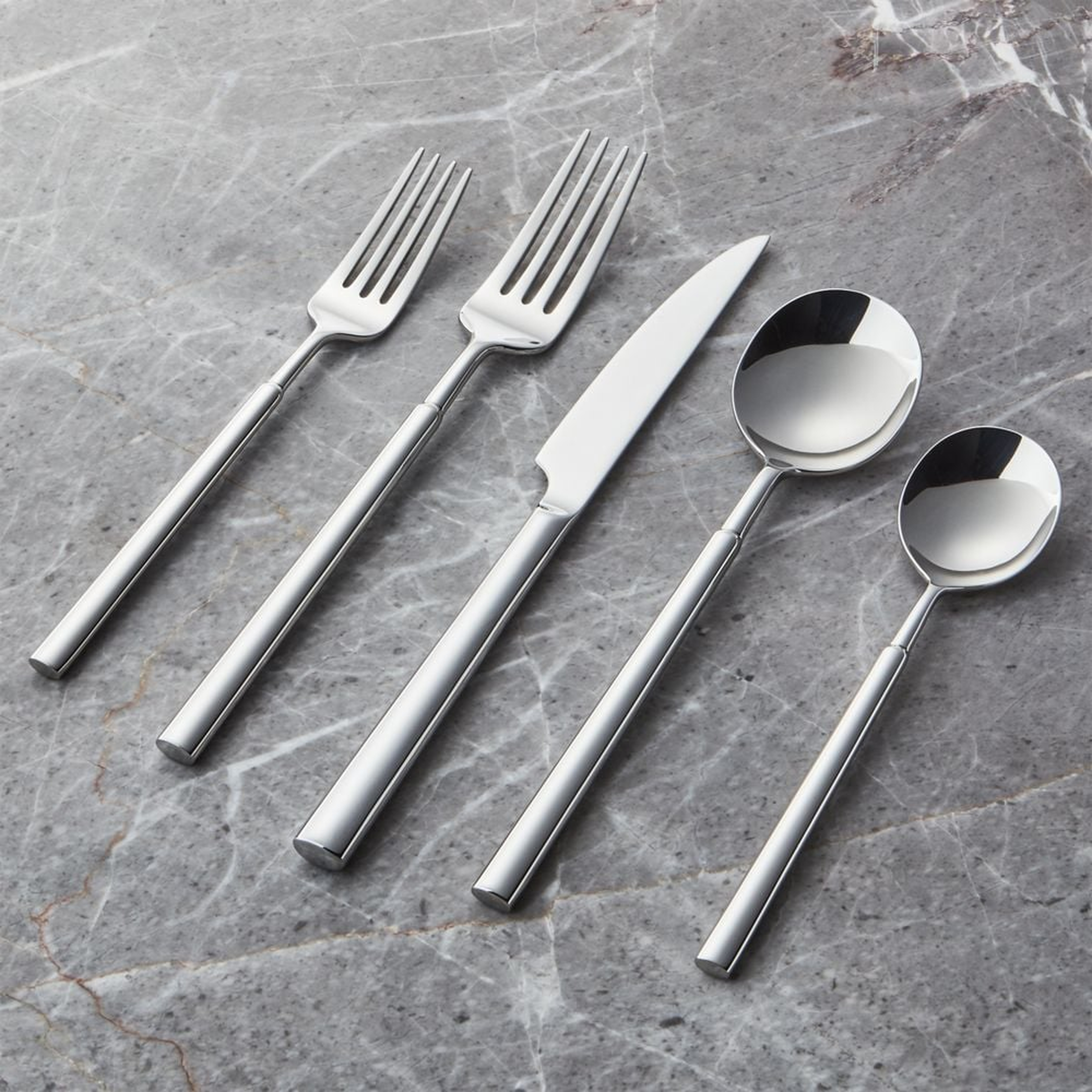 Miles 20-Piece Flatware Set - Crate and Barrel