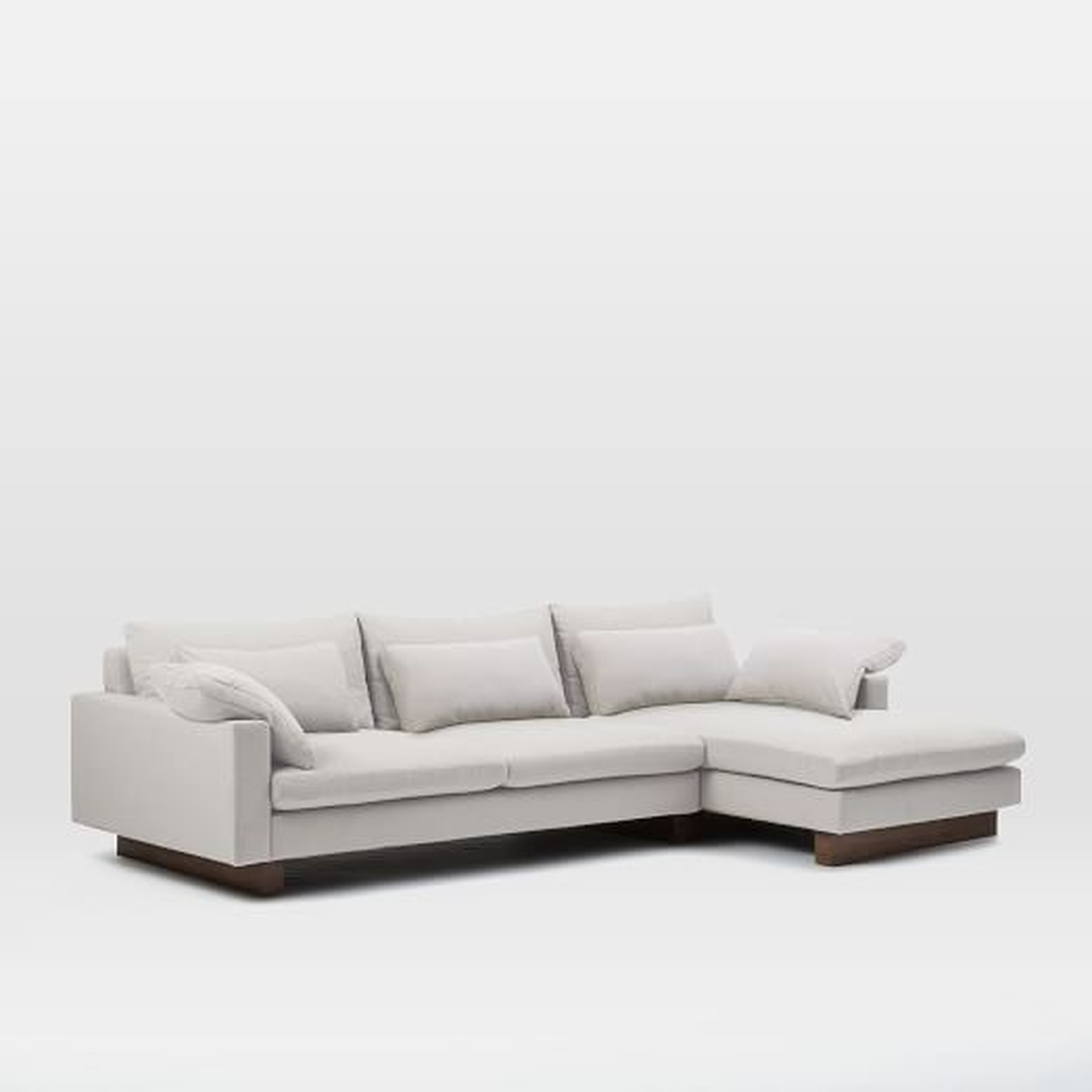 Harmony 2-Piece Chaise Sectional - RIGHT Chaise - West Elm