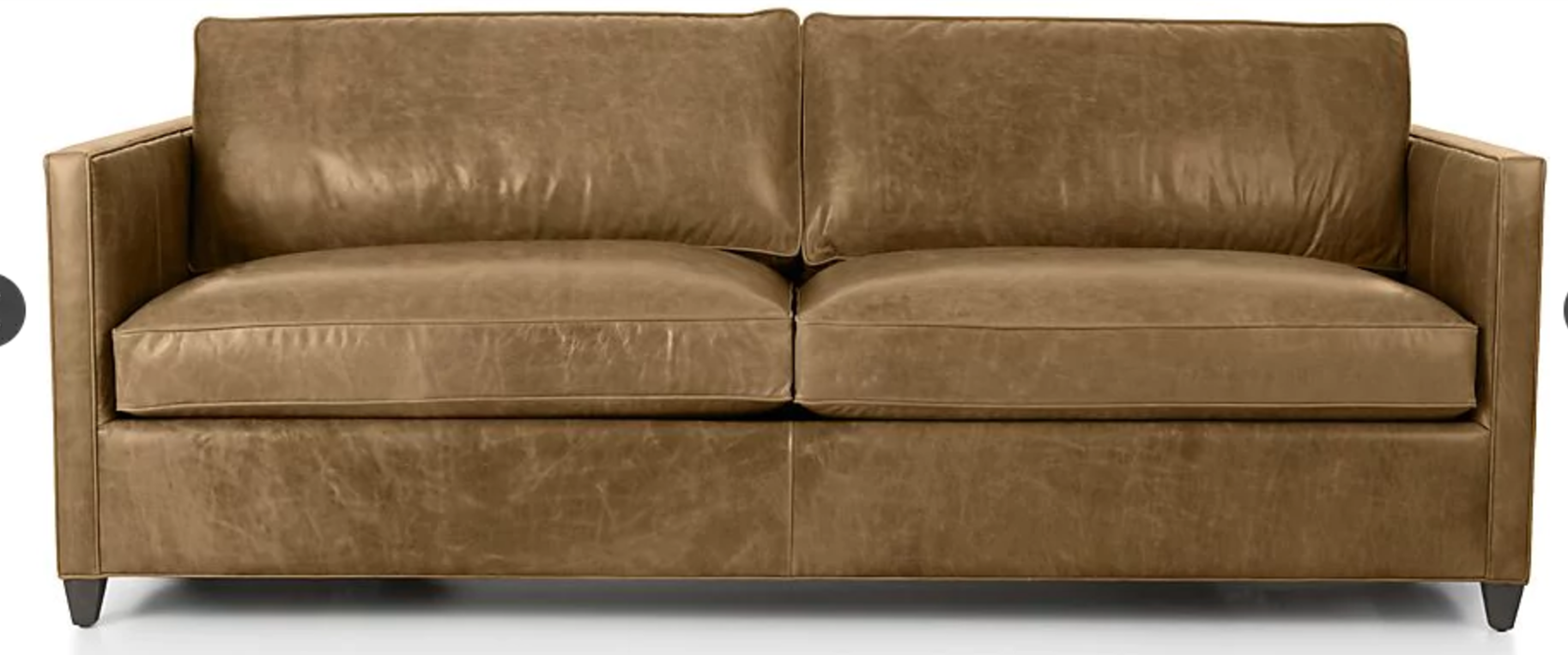 Dryden Leather Sofa - Crate and Barrel