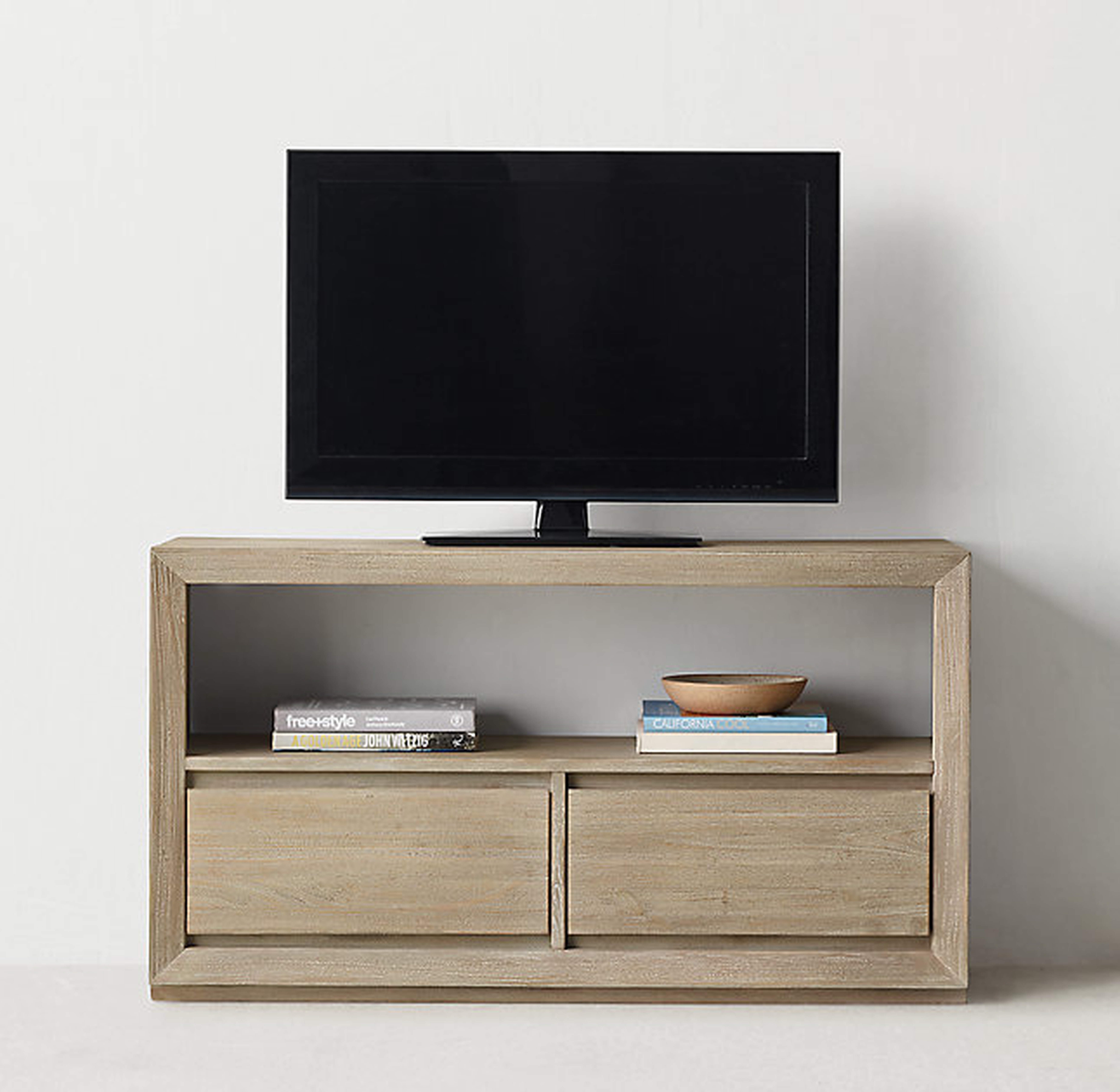 CALLUM MEDIA CONSOLE - Sandwashed Grey - RH Teen