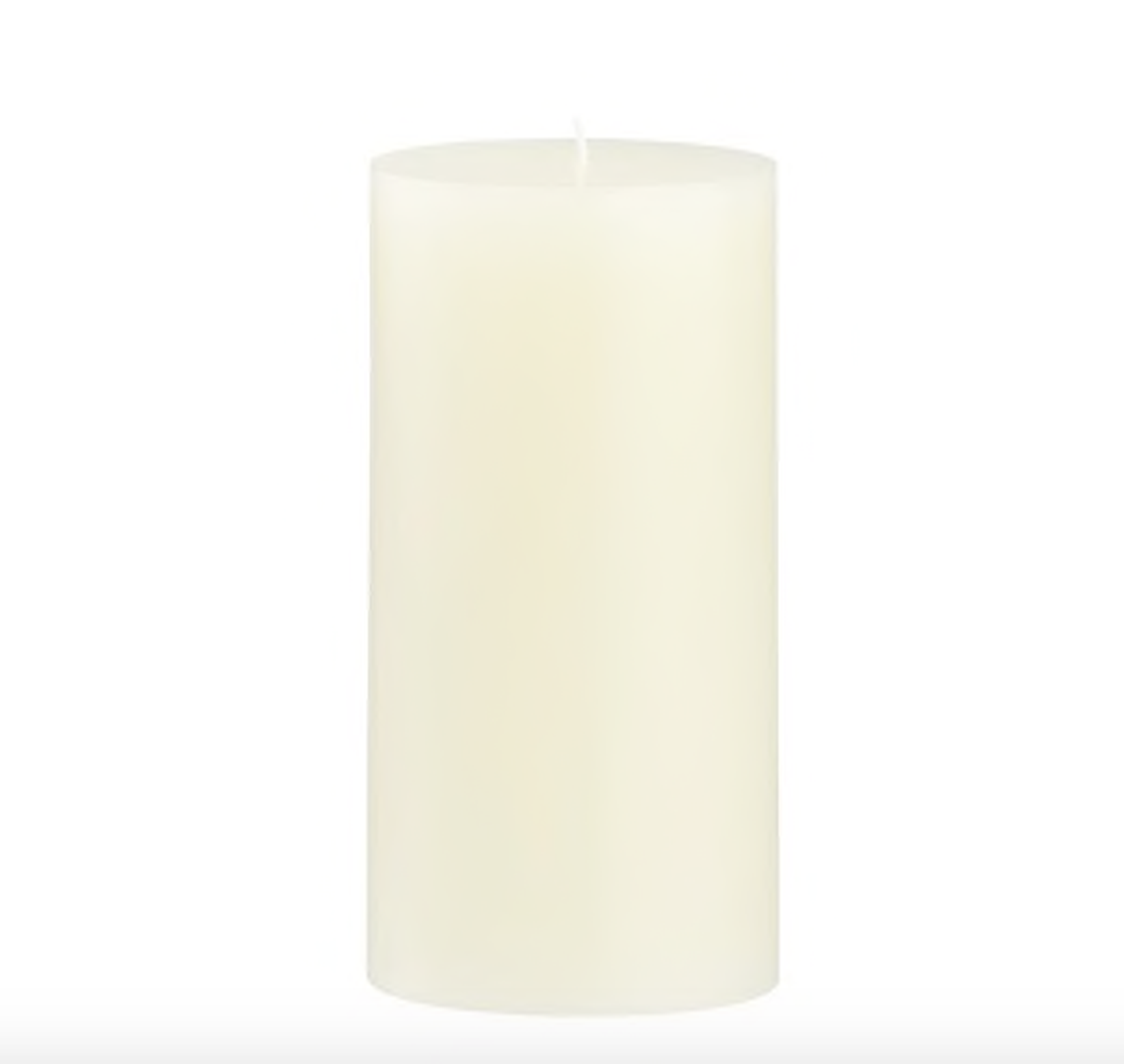 Ivory Pillar Candle 3x6 - Crate and Barrel