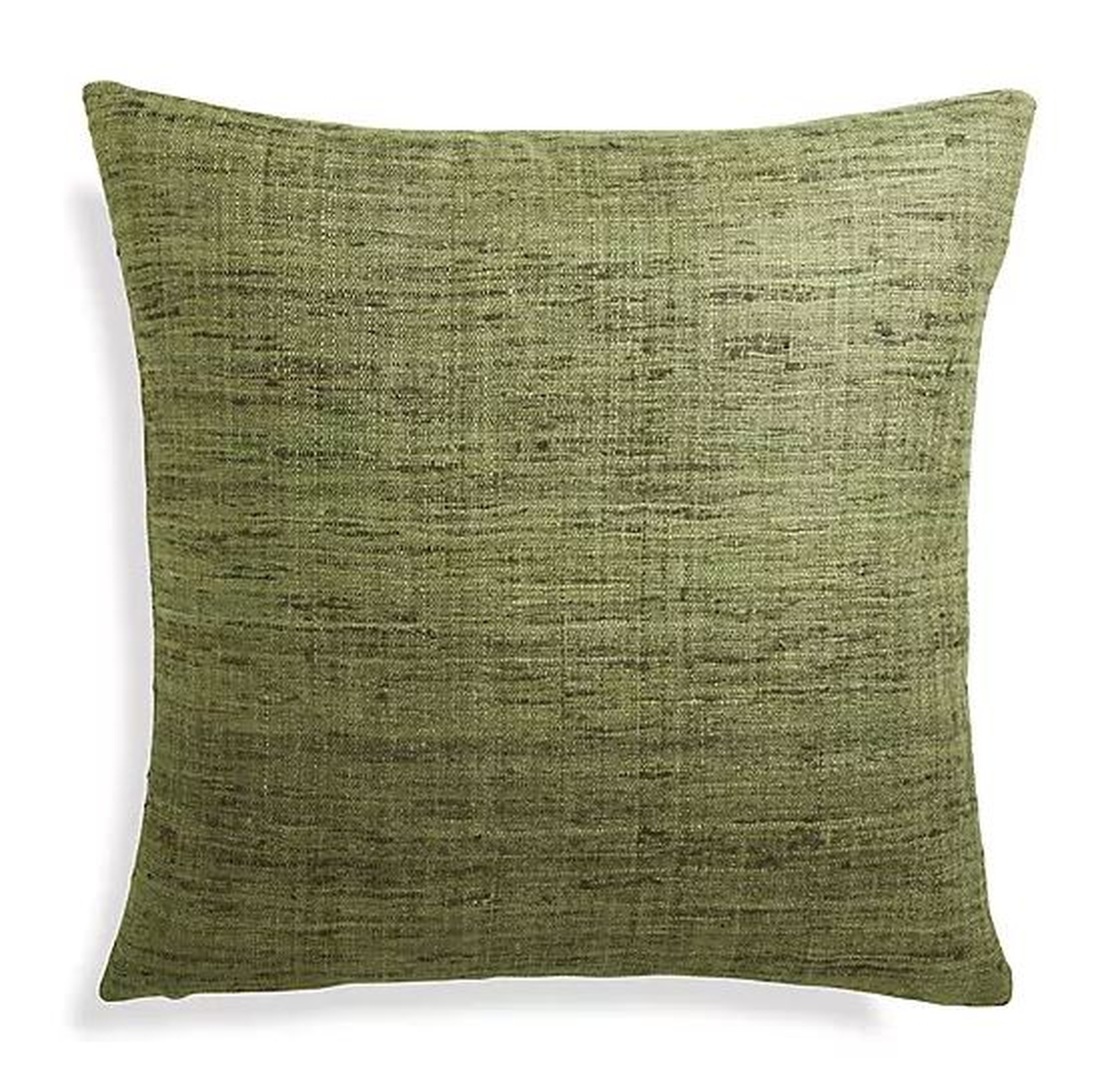 Trevino Bronze Green 20" Pillow - Crate and Barrel