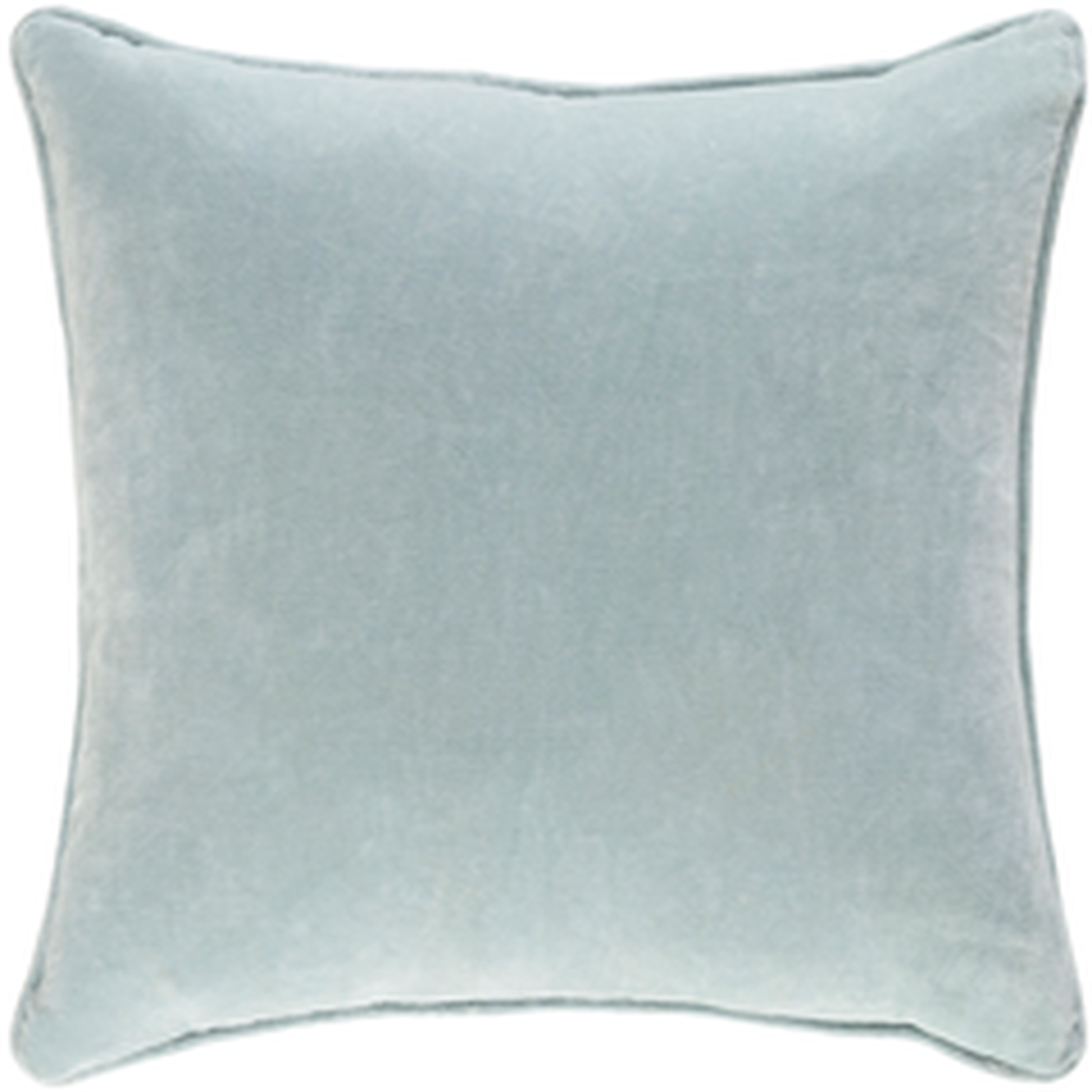 Safflower Pillow - Mint - 18" x 18", down insert - Surya
