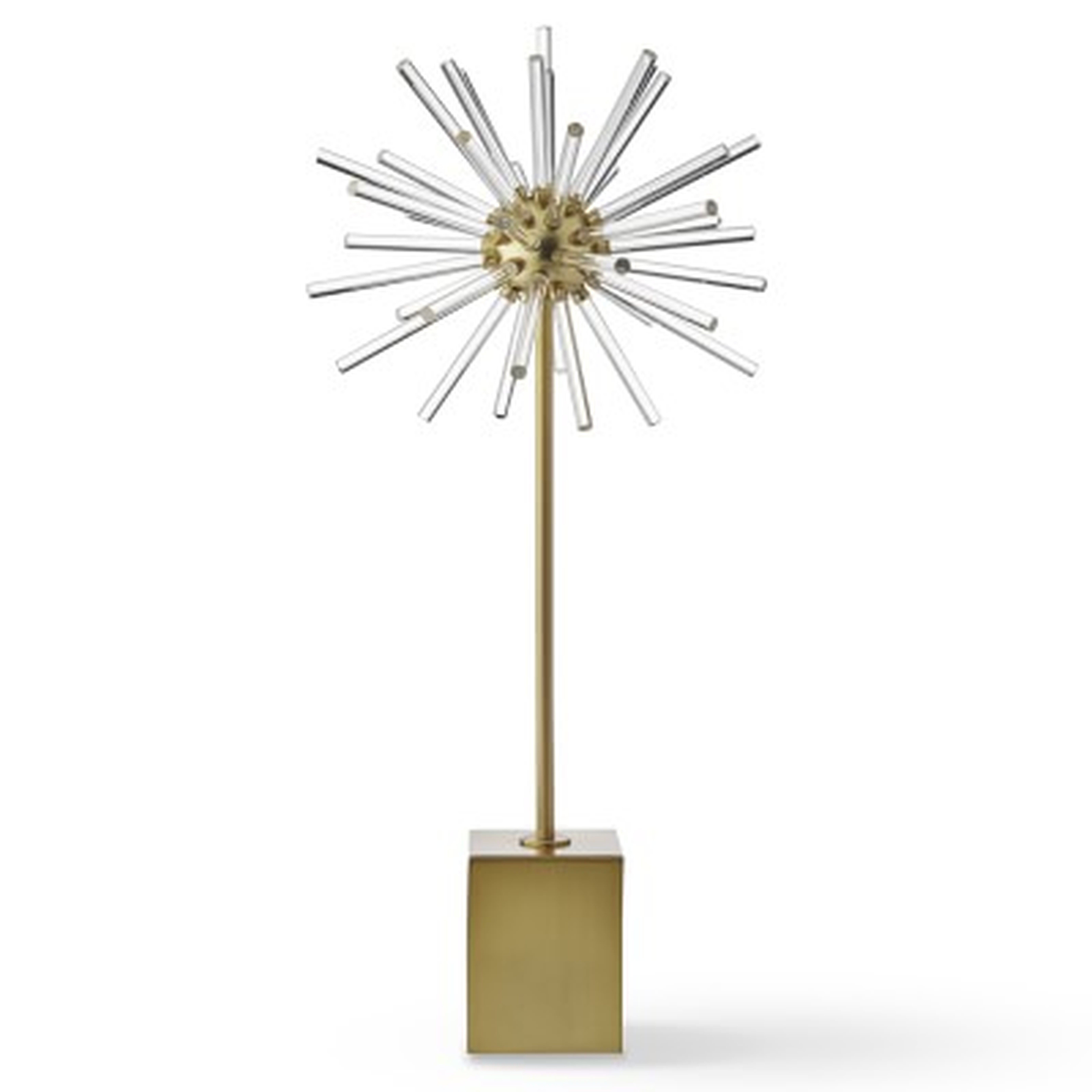 Acrylic and Metal Starburst Object, Large - Williams Sonoma