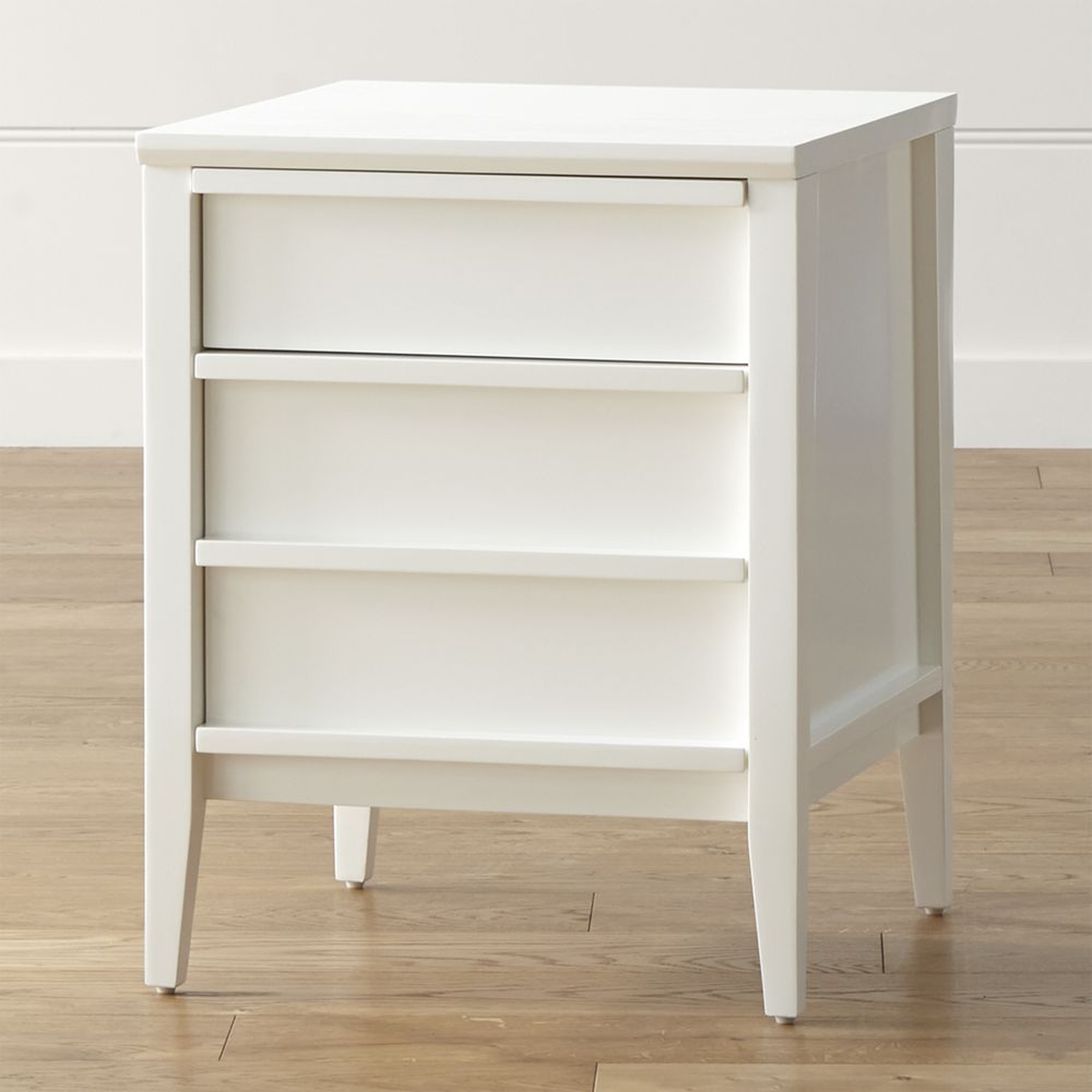 Spotlight White Filing Cabinet - Crate and Barrel