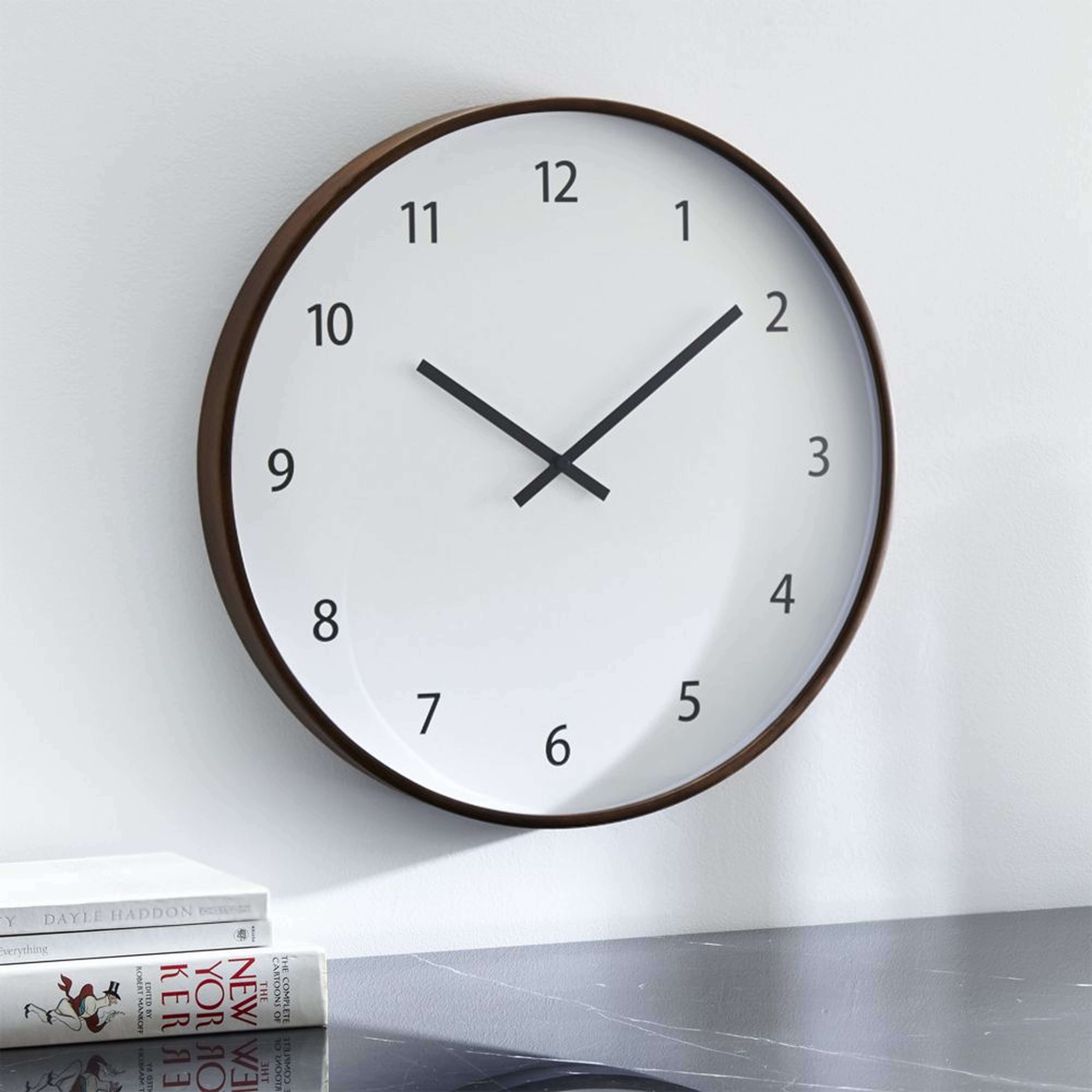 Lorne 20" Wall Clock - Crate and Barrel
