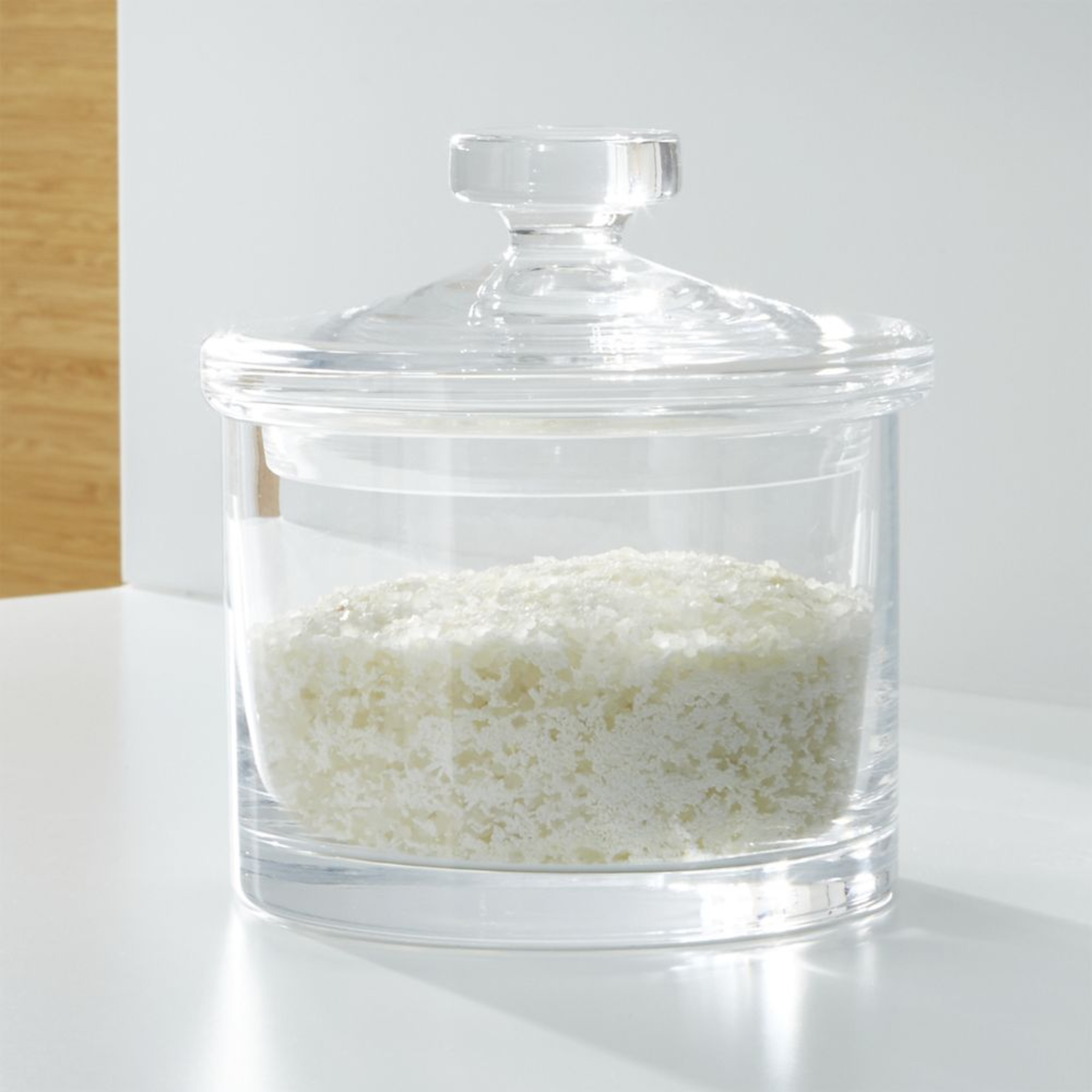 Medium Glass Canister - Crate and Barrel