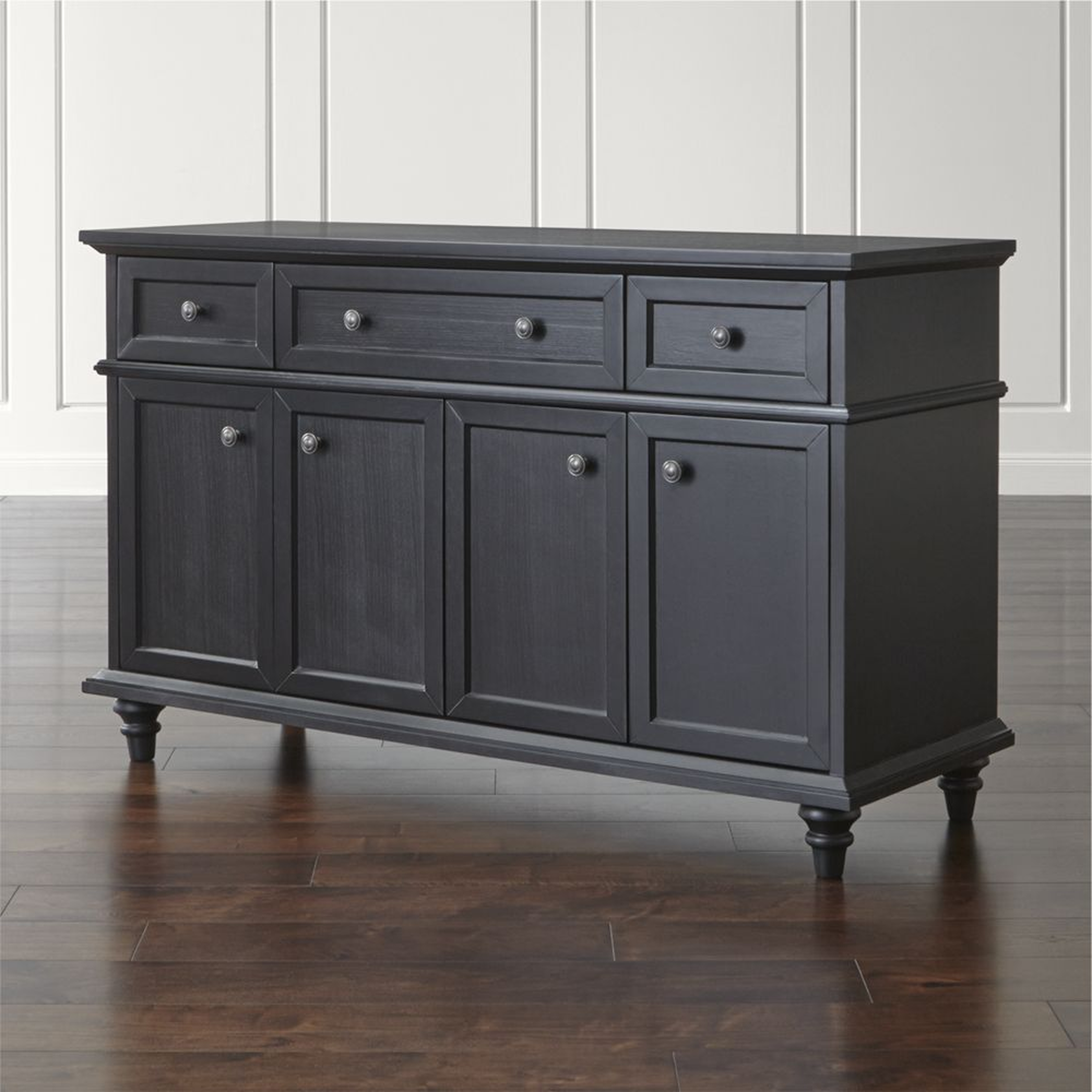 Avalon Black Sideboard - Crate and Barrel