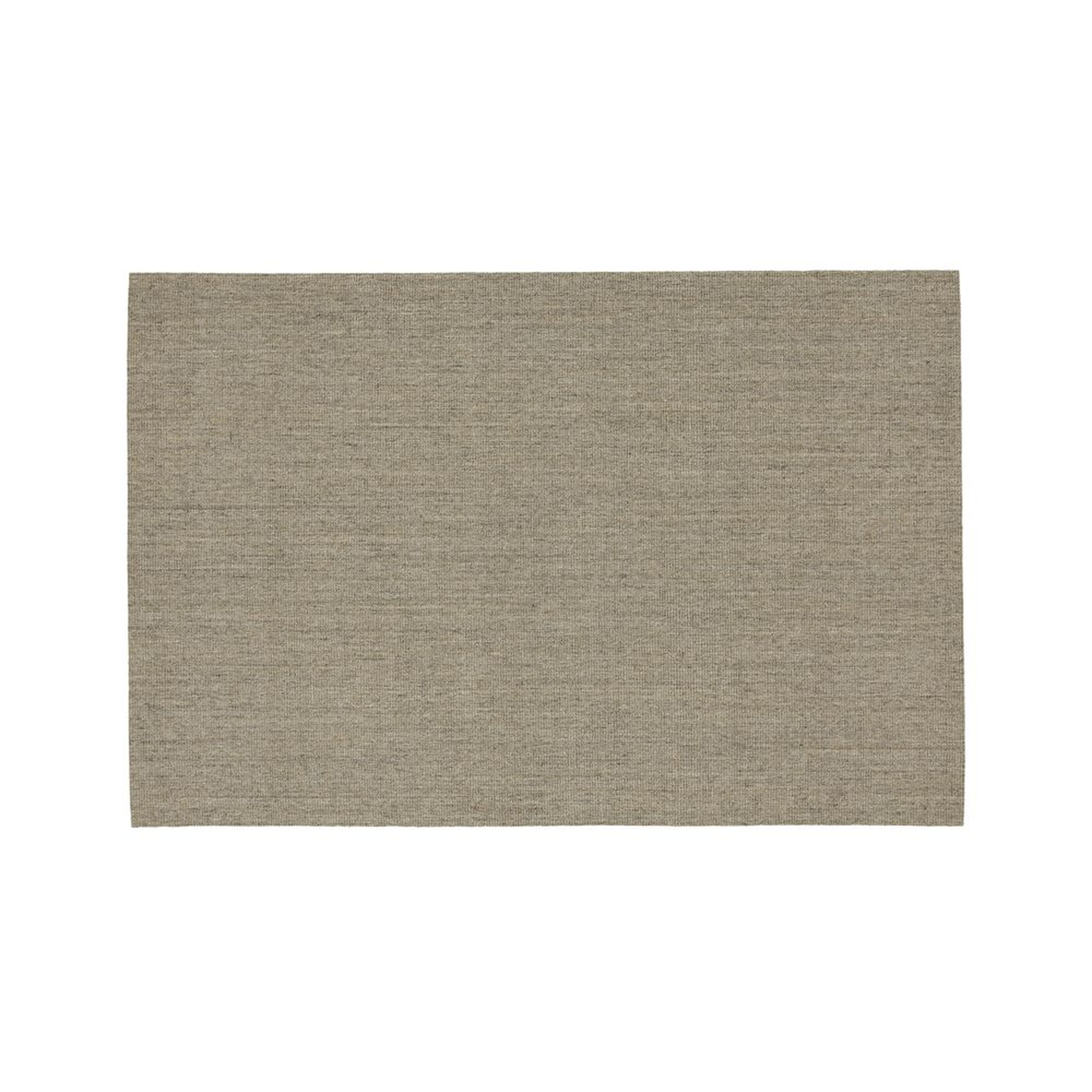 Sisal Heritage Taupe Area Rug 6'x9' - Crate and Barrel