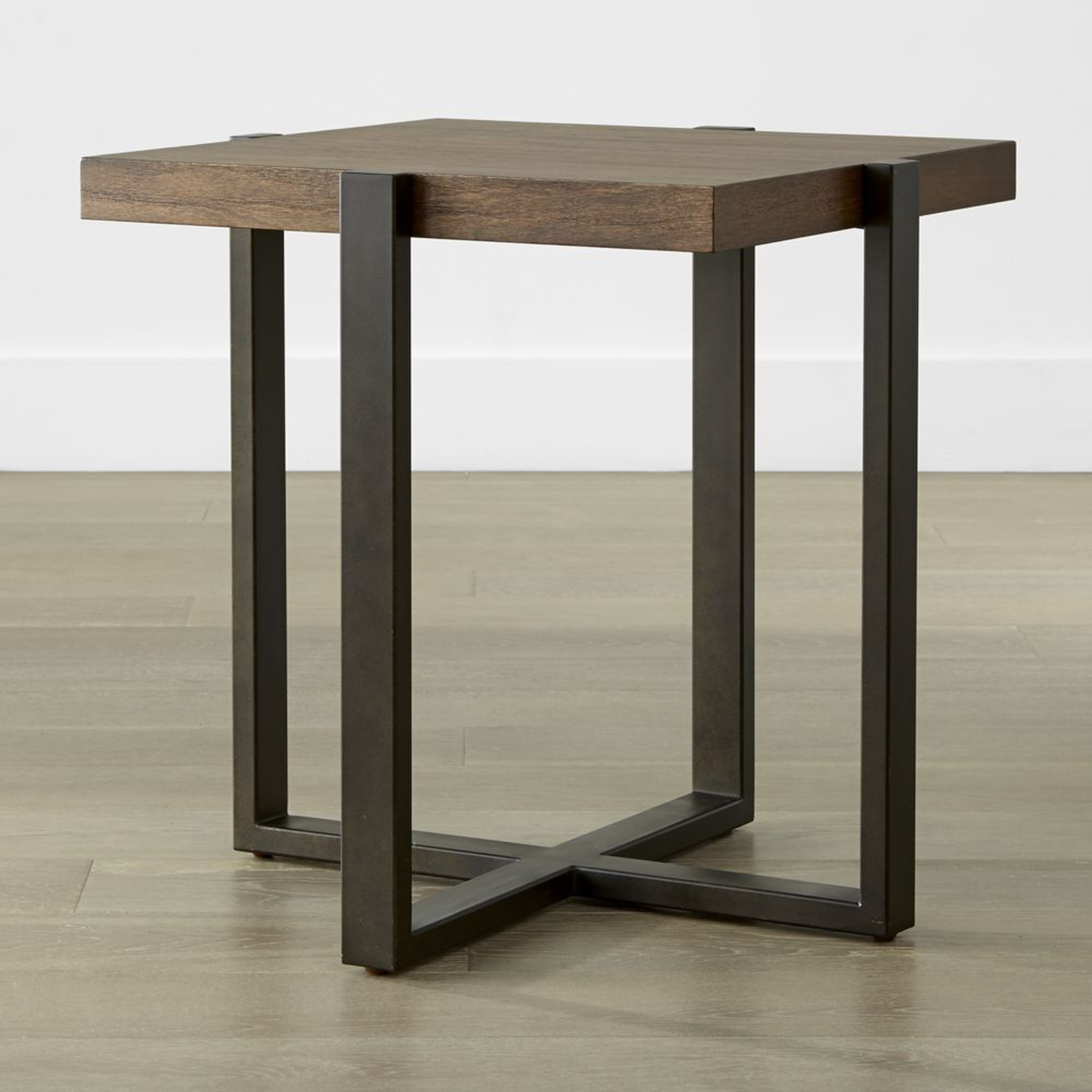 Lodge Square Side Table - Crate and Barrel