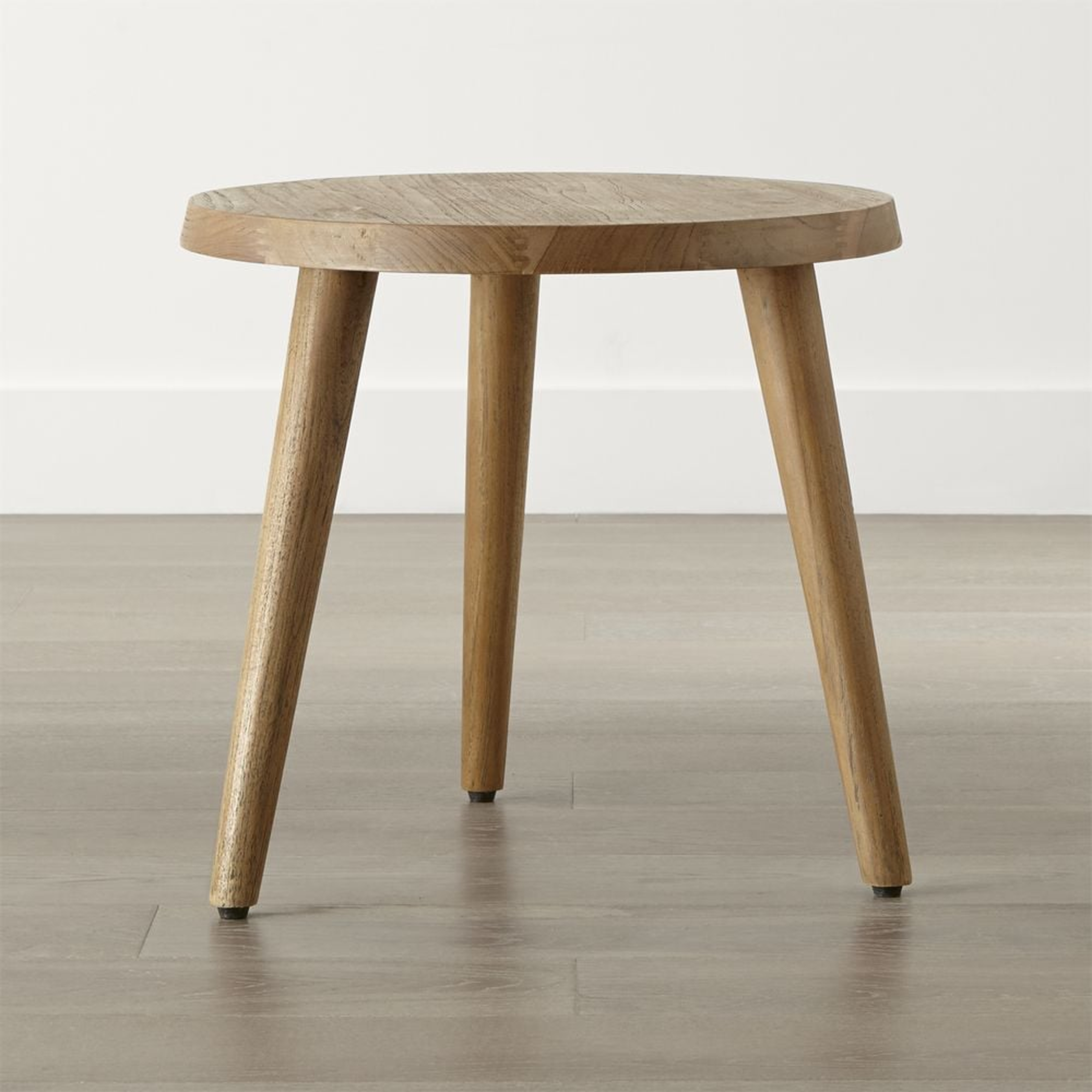 Edgewood Round Side Table - Crate and Barrel