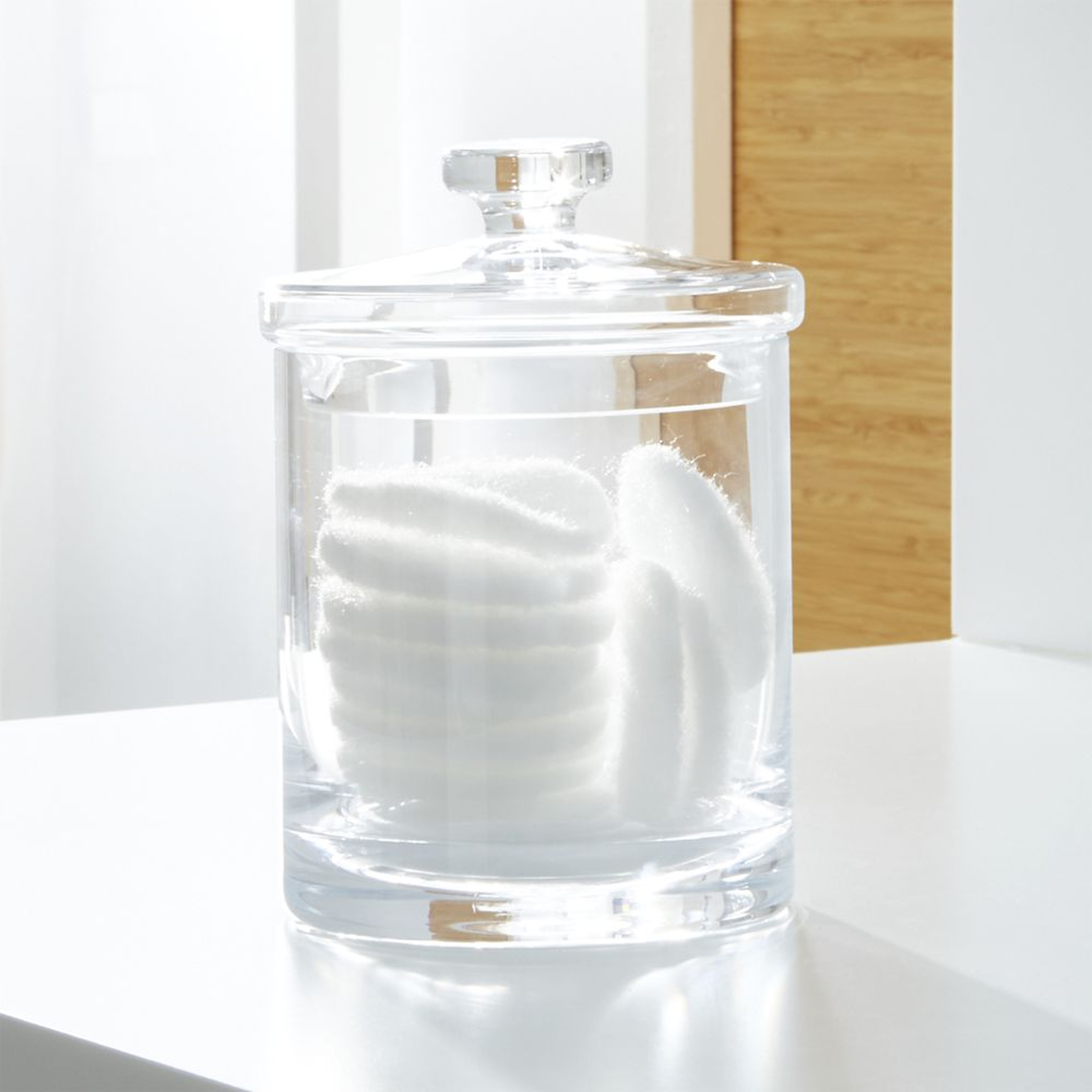 Large Glass Canister - Crate and Barrel