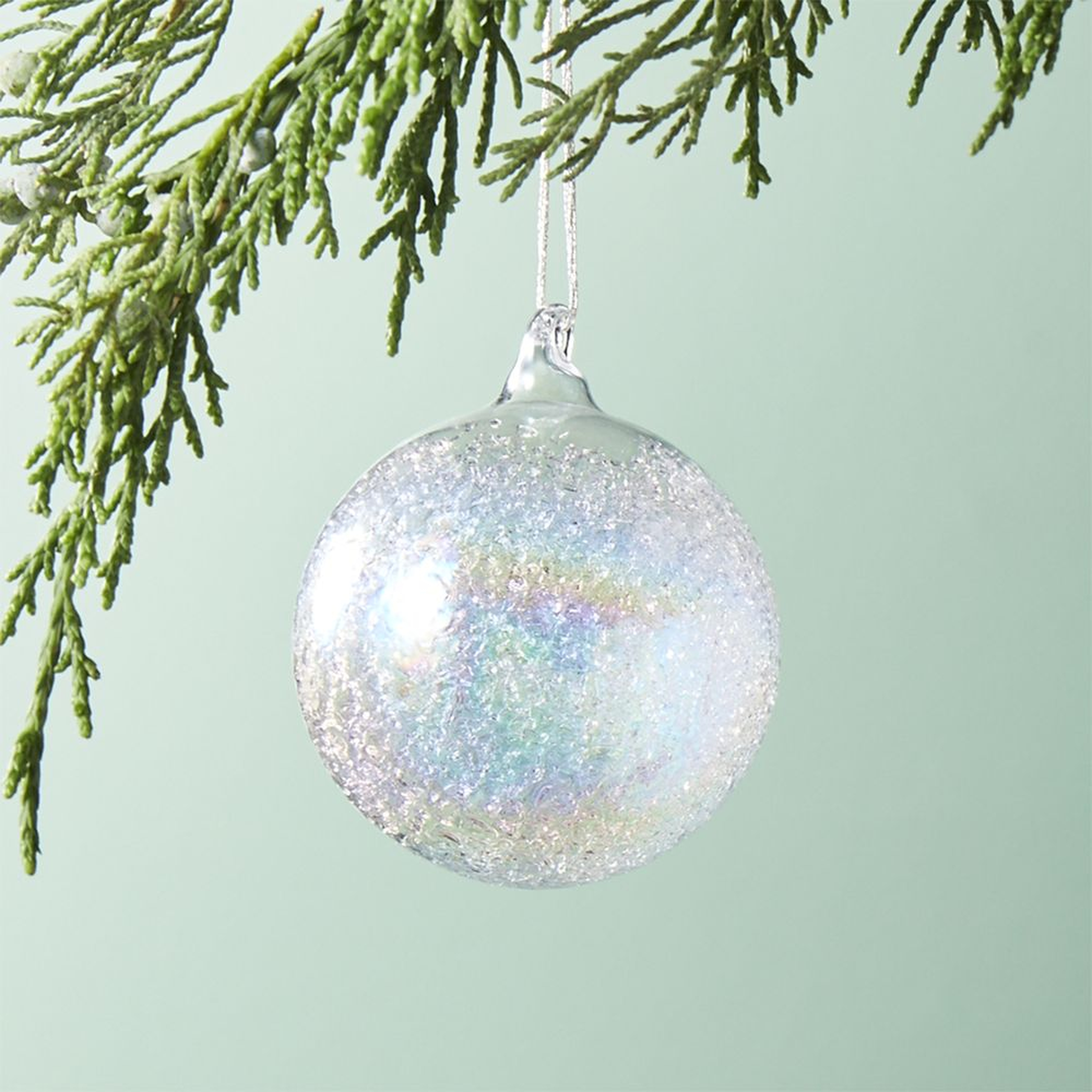 Texture Luster Ball Ornament - CB2