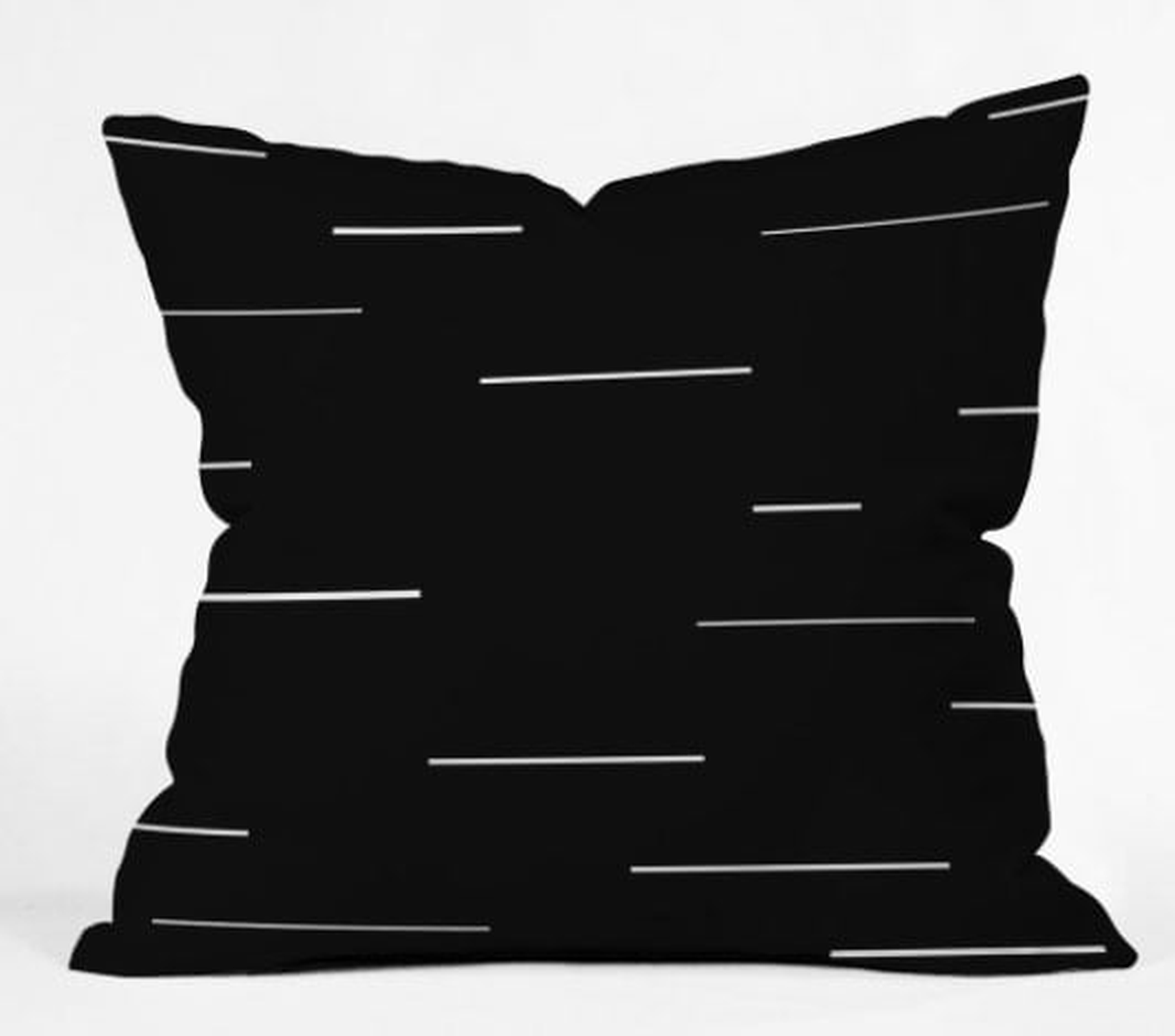 MODERN LINES V2 Throw Pillow with Insert - Wander Print Co.