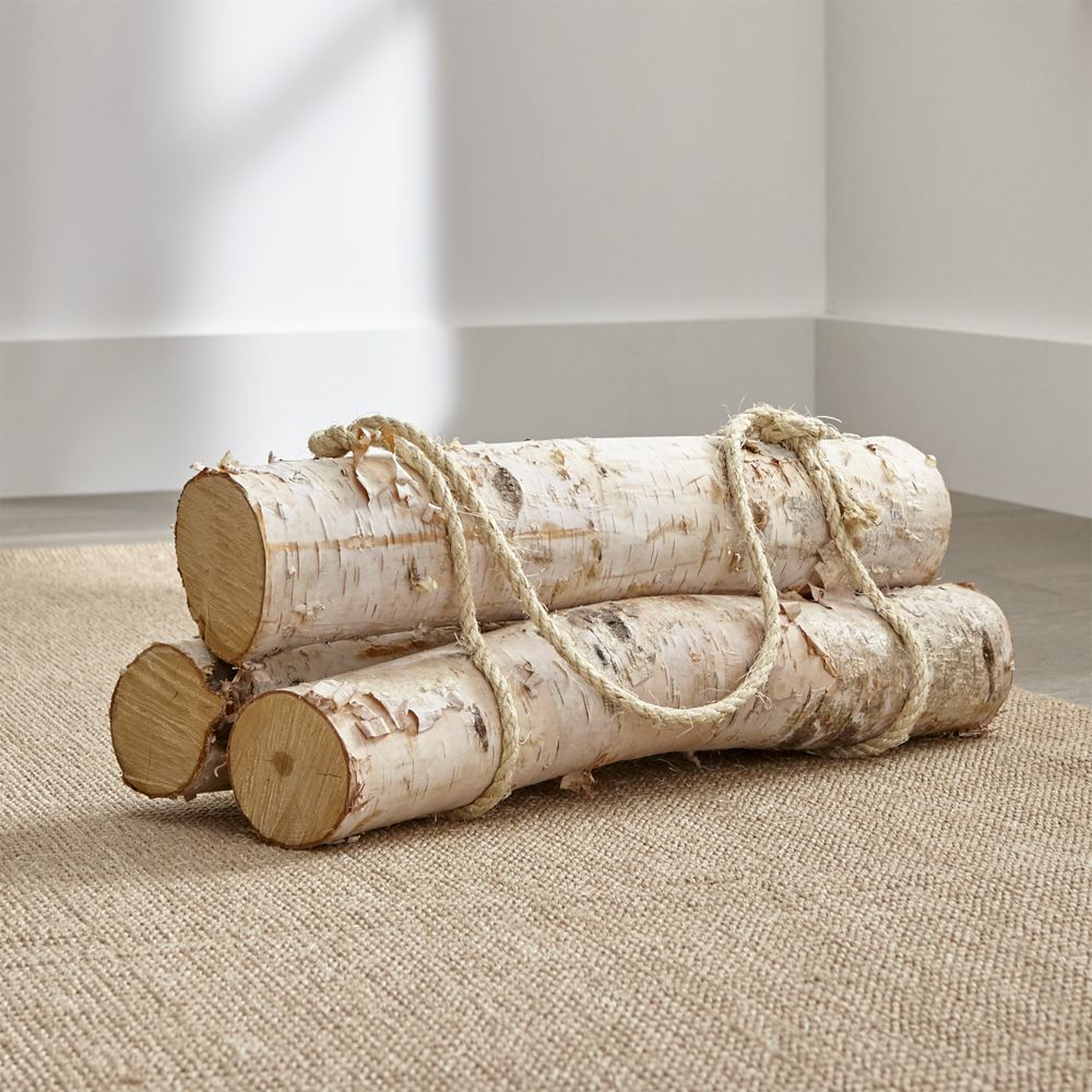 Birch Logs, Set of 3 - Crate and Barrel
