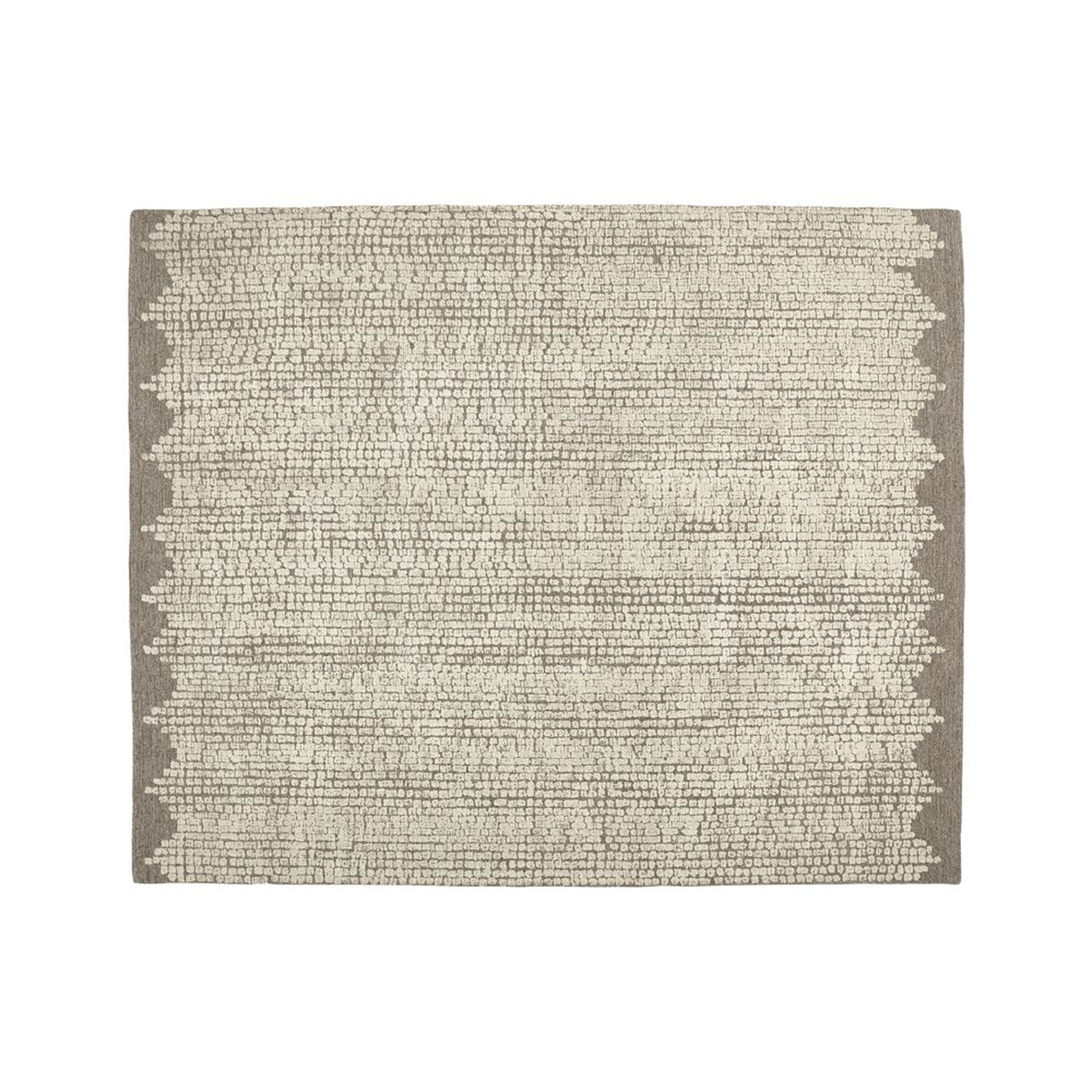 Clea Textured Rug 8'x10' - Crate and Barrel