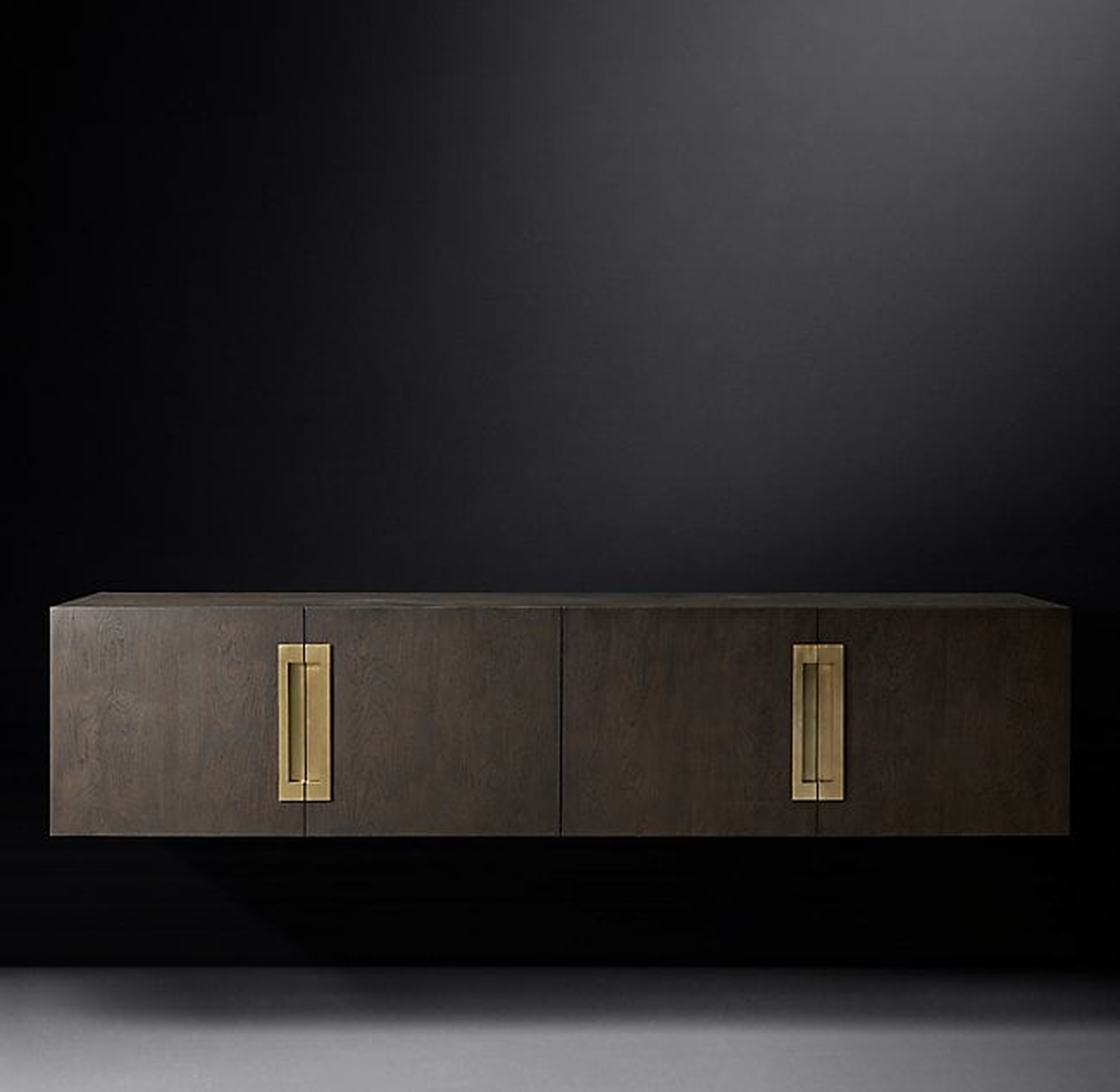 White Hall 4-Door Floating Media Console - RH