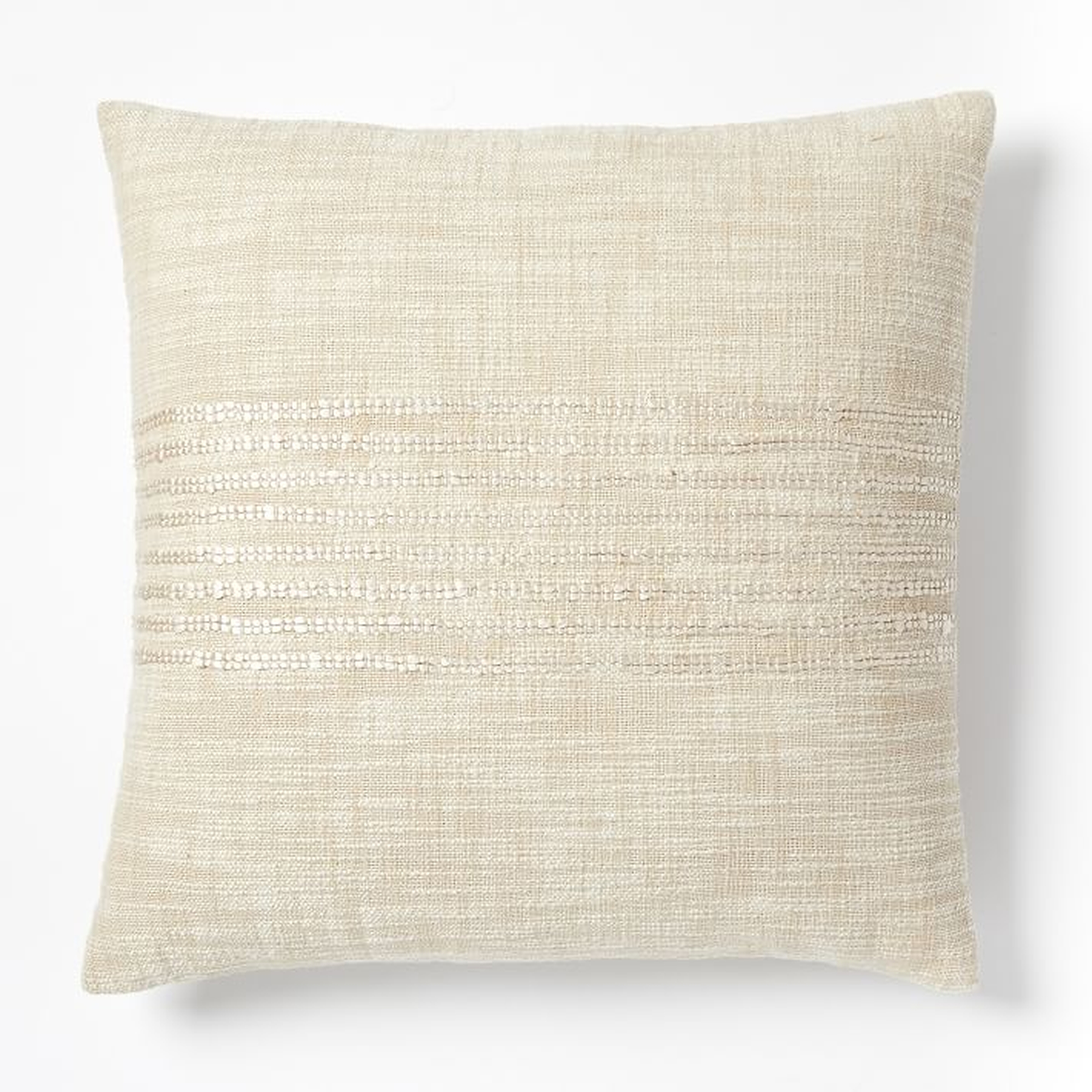 Texture Stitched Pillow Covers - West Elm