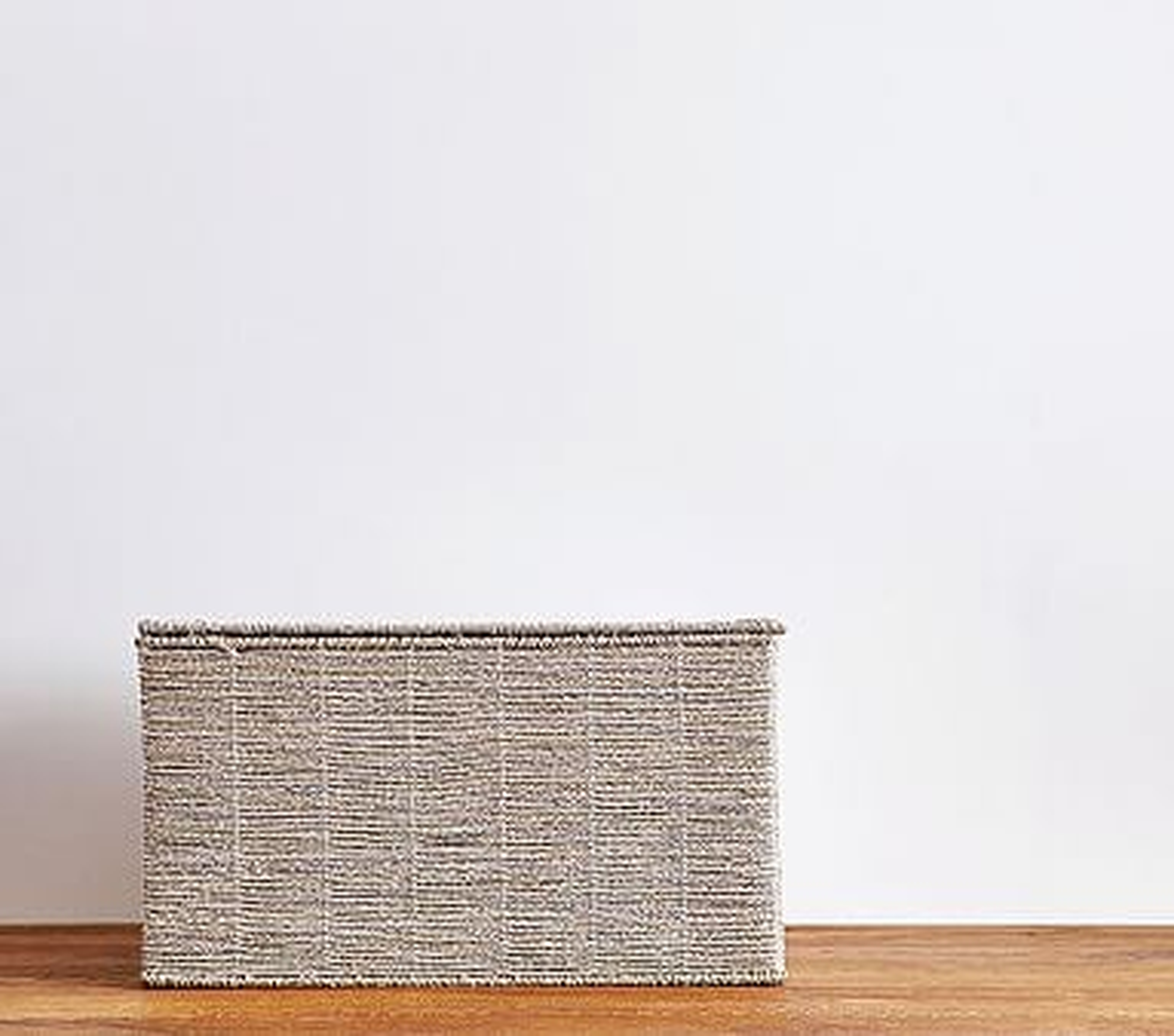 Silver Rope Toy Chest - Pottery Barn Kids