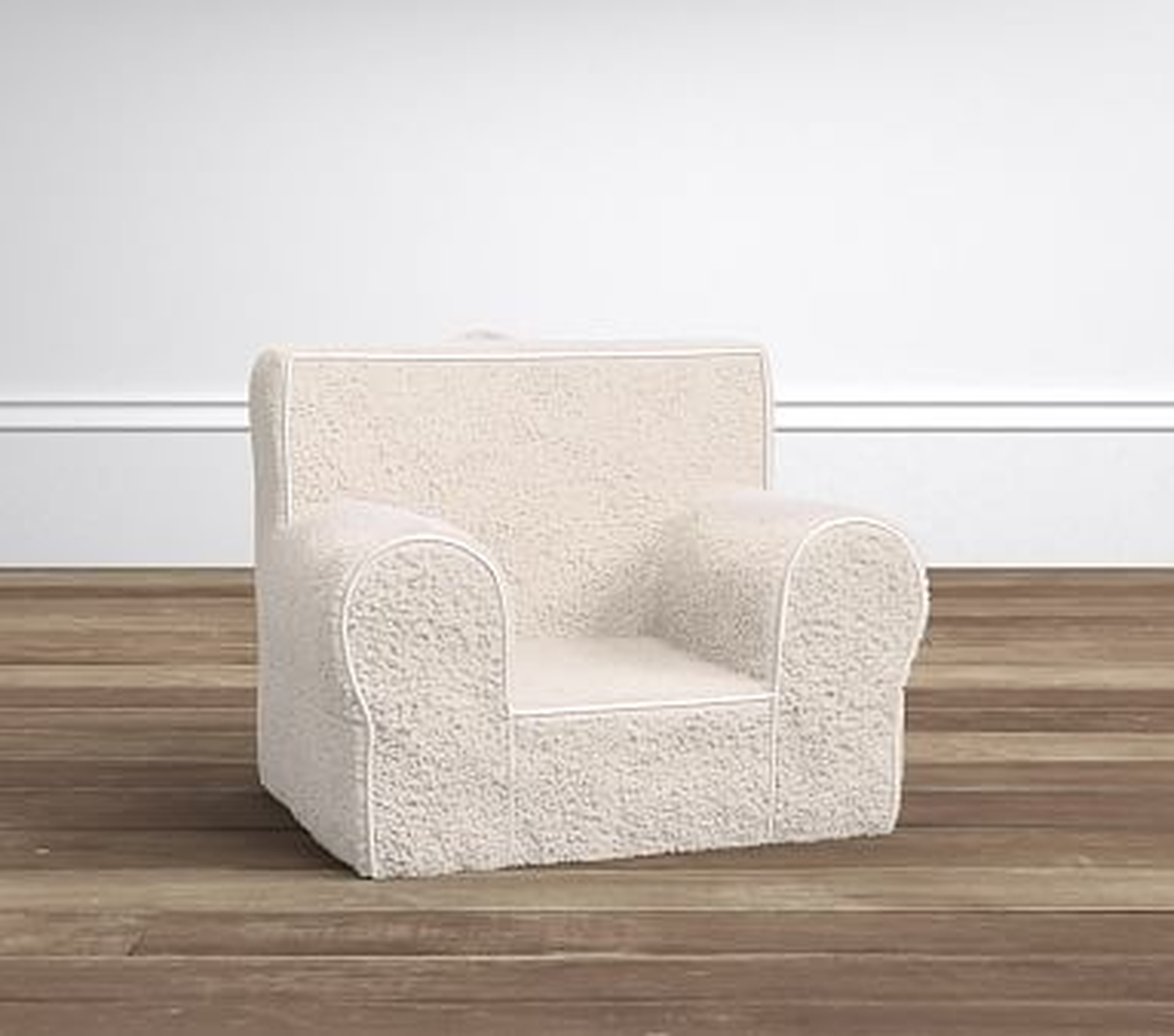 Cream Sherpa My First Toddler Anywhere Chair(R) - Pottery Barn Kids
