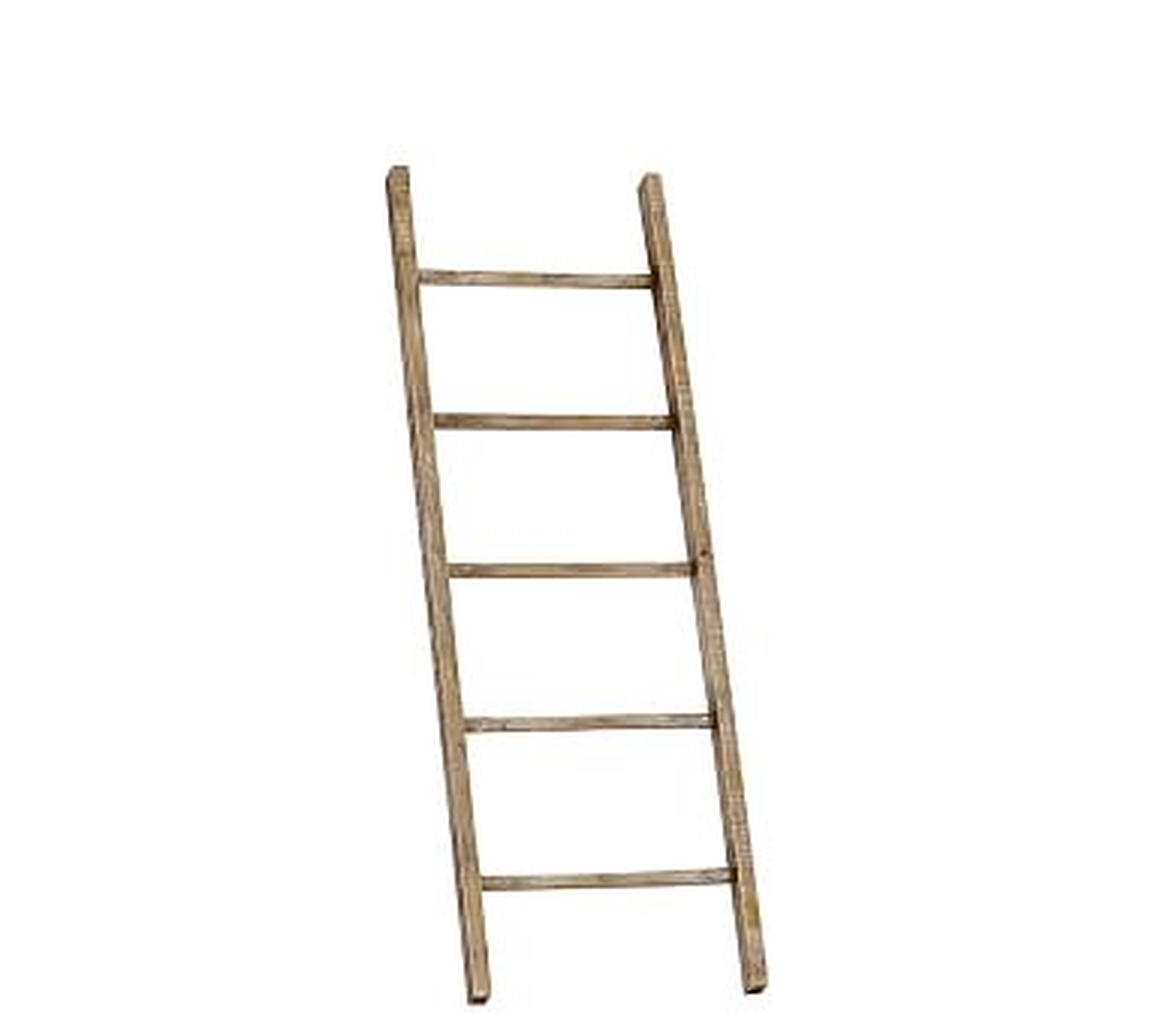 PB Found Wood Ladder, 5' - Pottery Barn