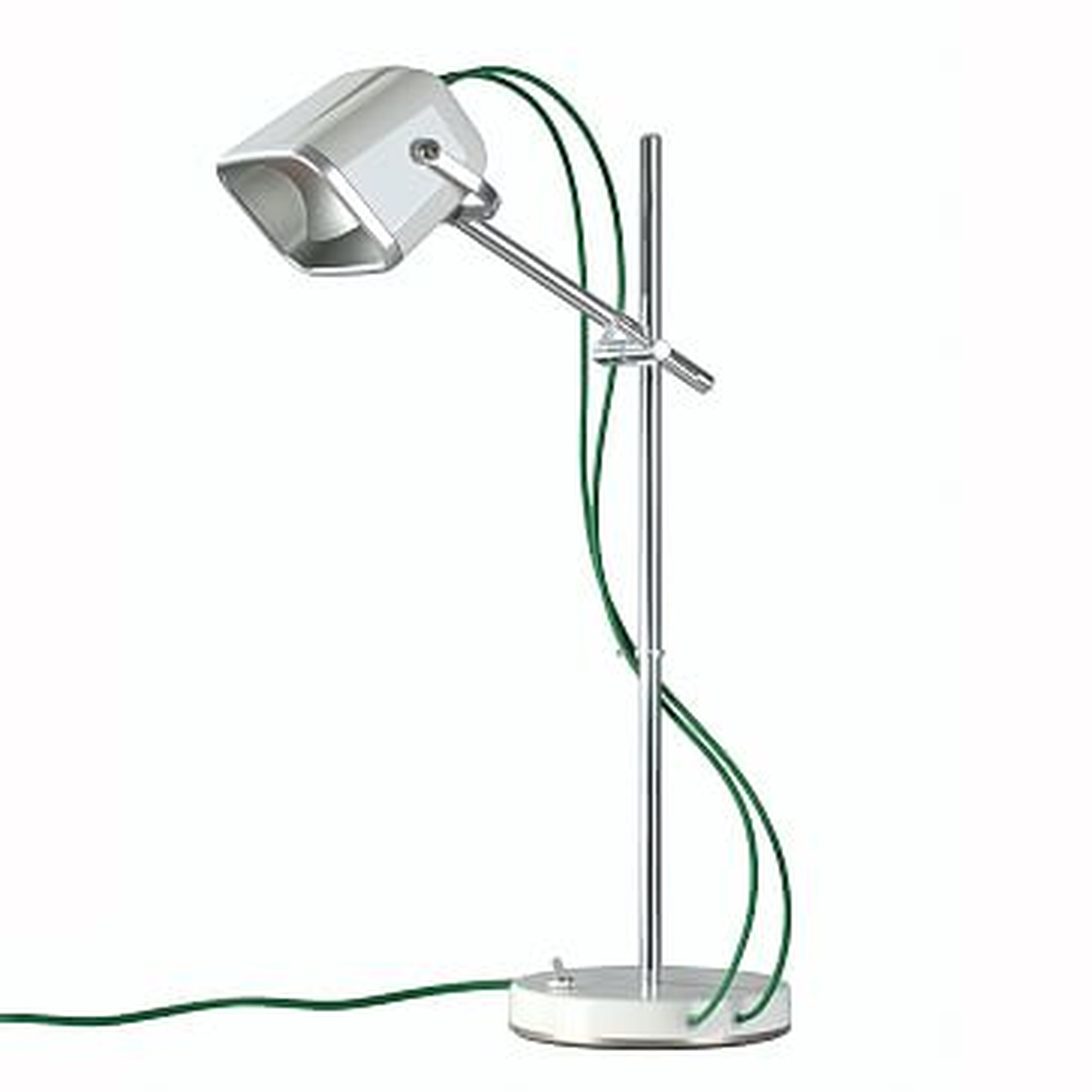swabdesign Task Lamp, White - West Elm