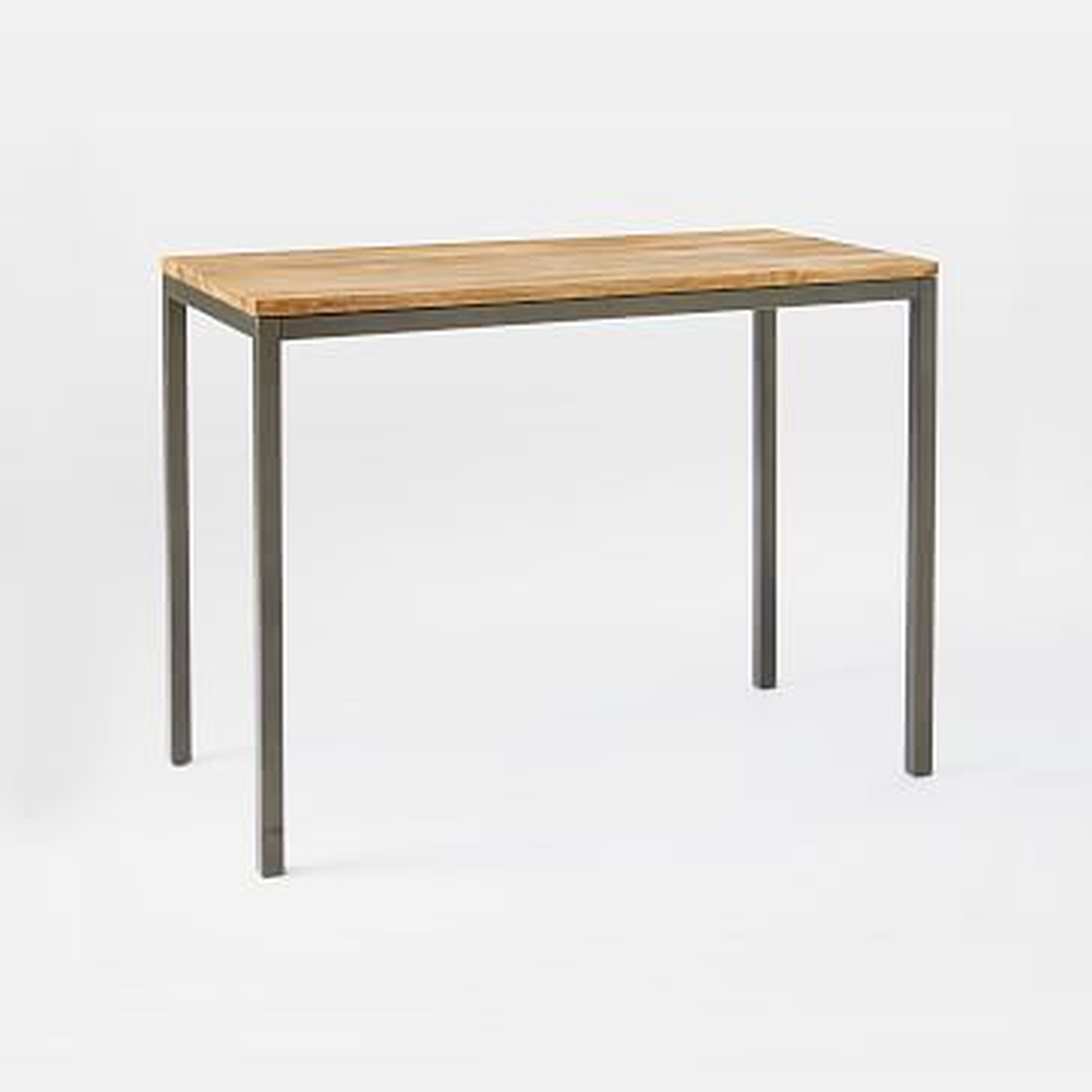 Box Frame Dining Table - 48" Counter, Raw Mango - West Elm