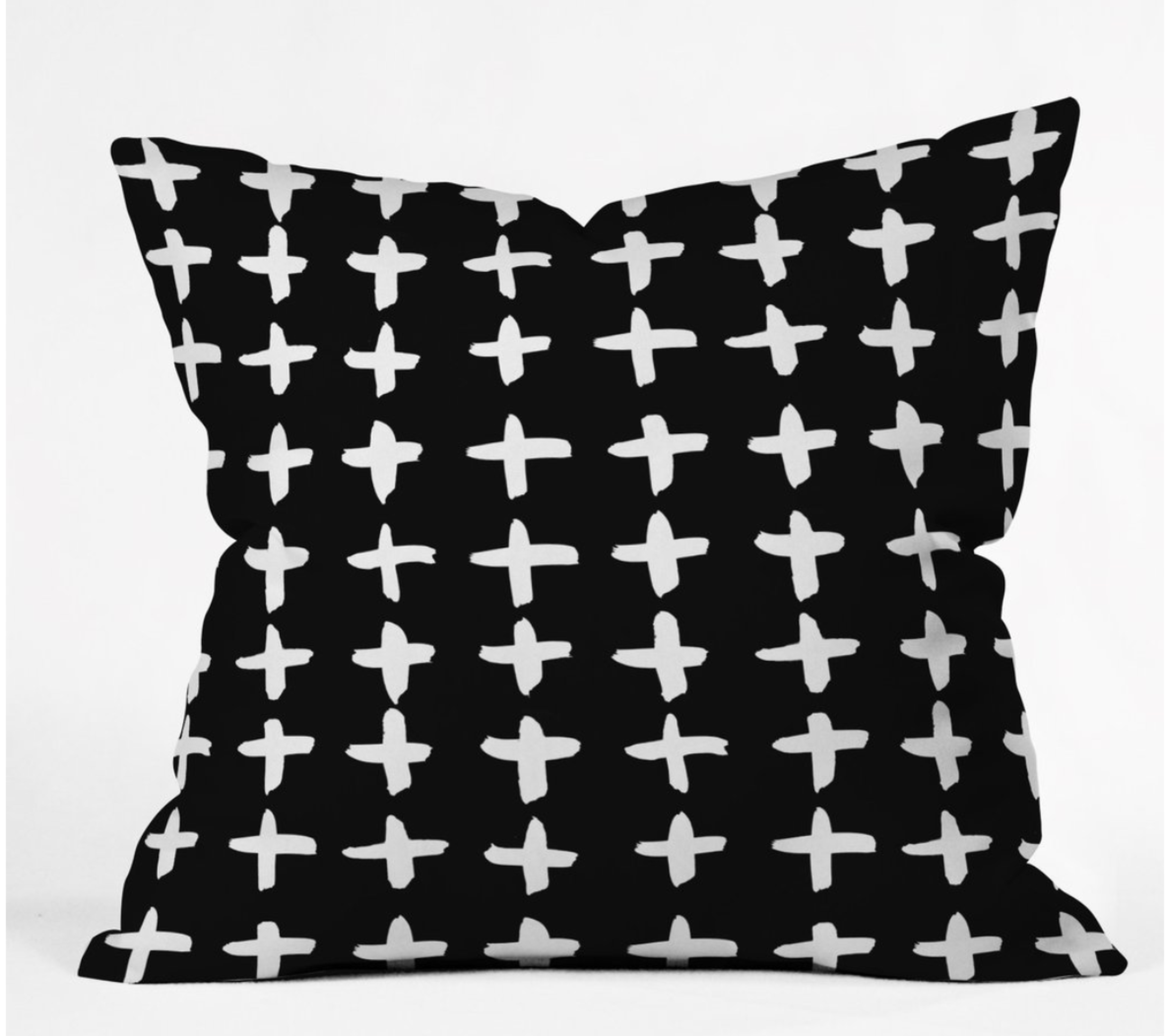 PLUS Outdoor Throw Pillow - Polyester Fill - Wander Print Co.