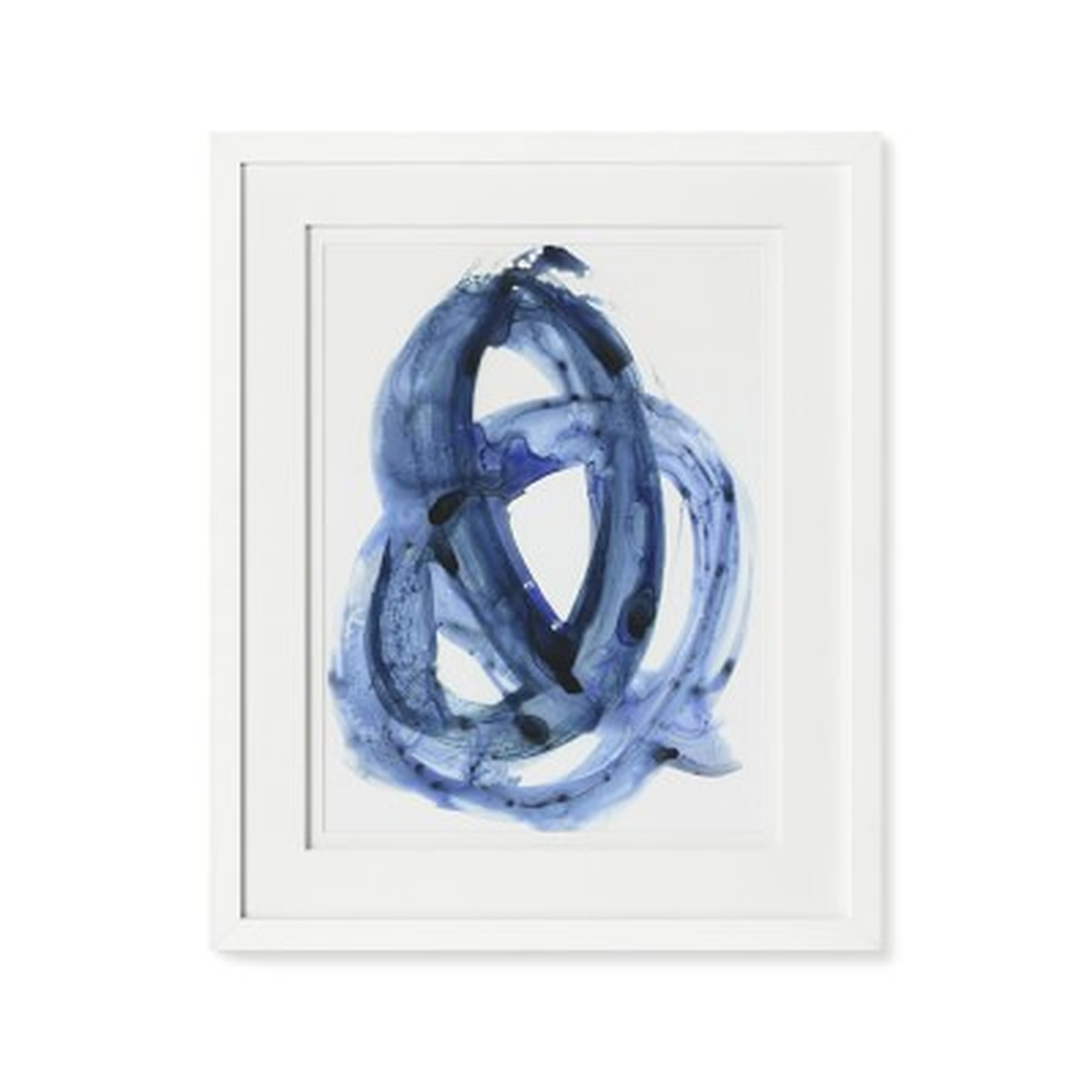 Blue Abstract Series, 1 - Williams Sonoma