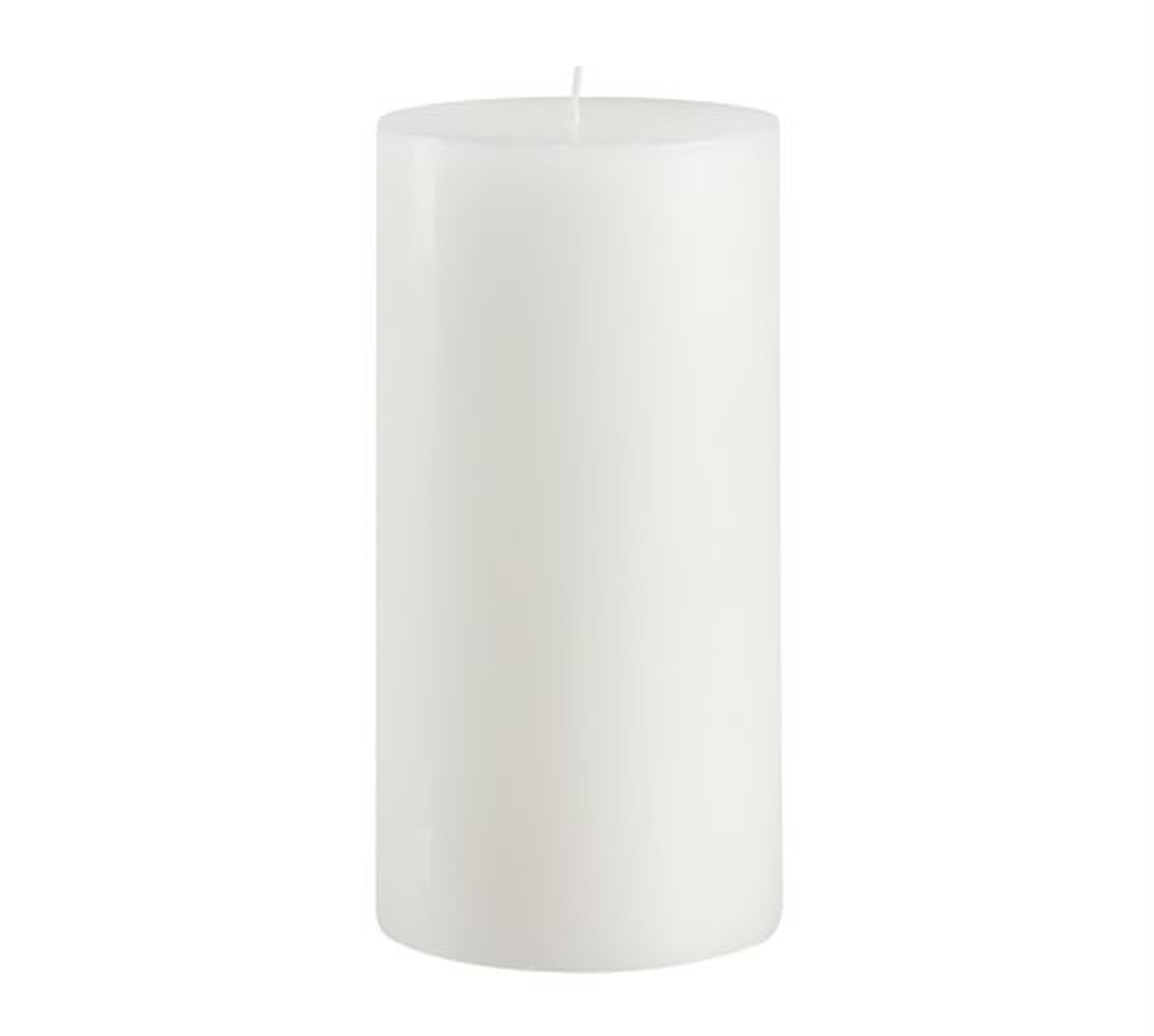 PB Pillar Candle - White 4 X 8" - Pottery Barn